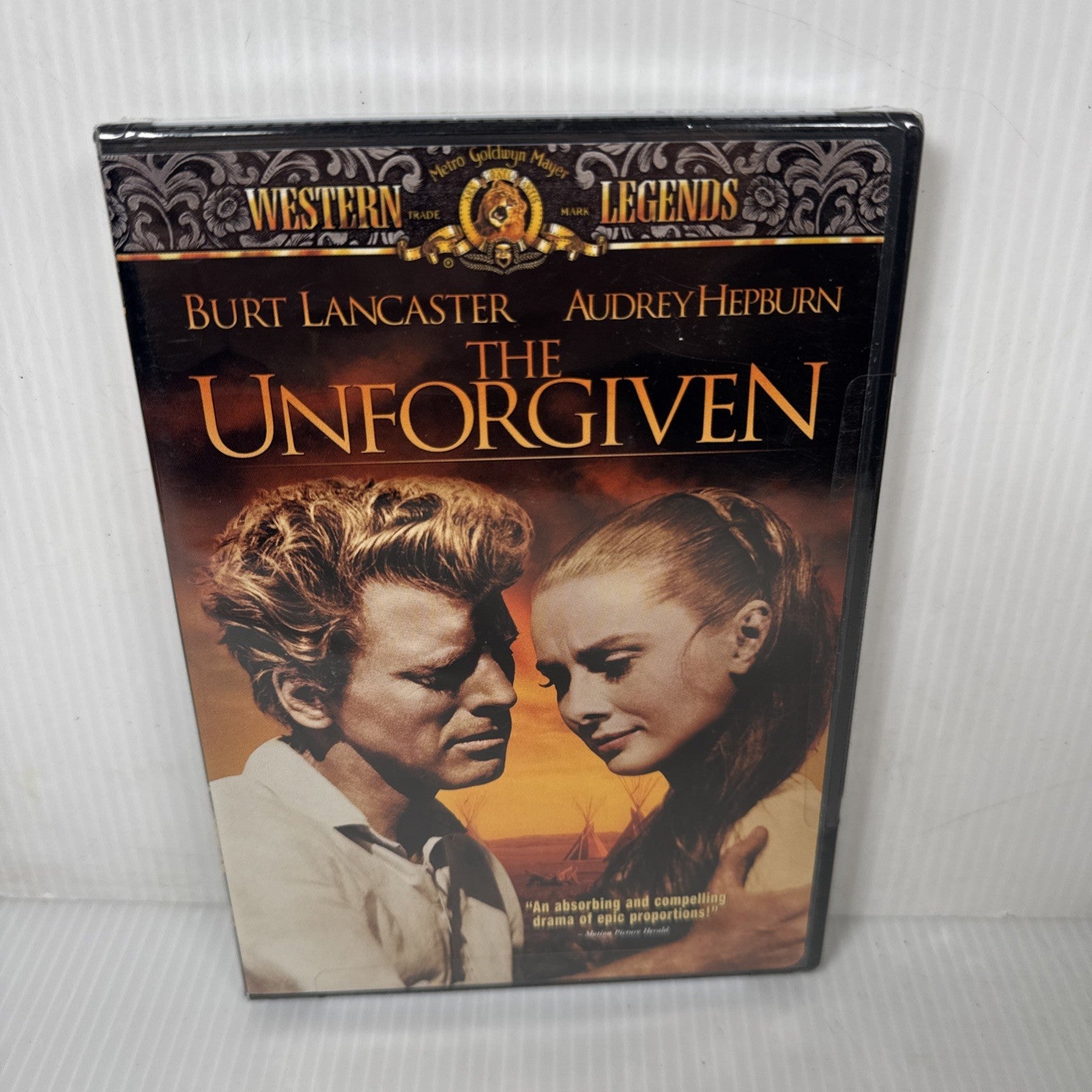 The Unforgiven (DVD, 1960) Burt Lancaster Audrey Hepburn Sealed