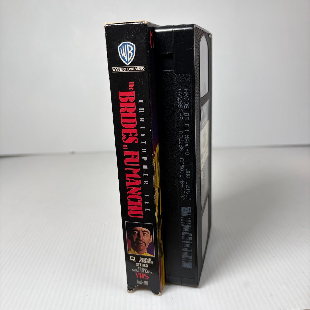 The Brides of Fu Manchu VHS 1966 Horror Thriller Christopher Lee Warner