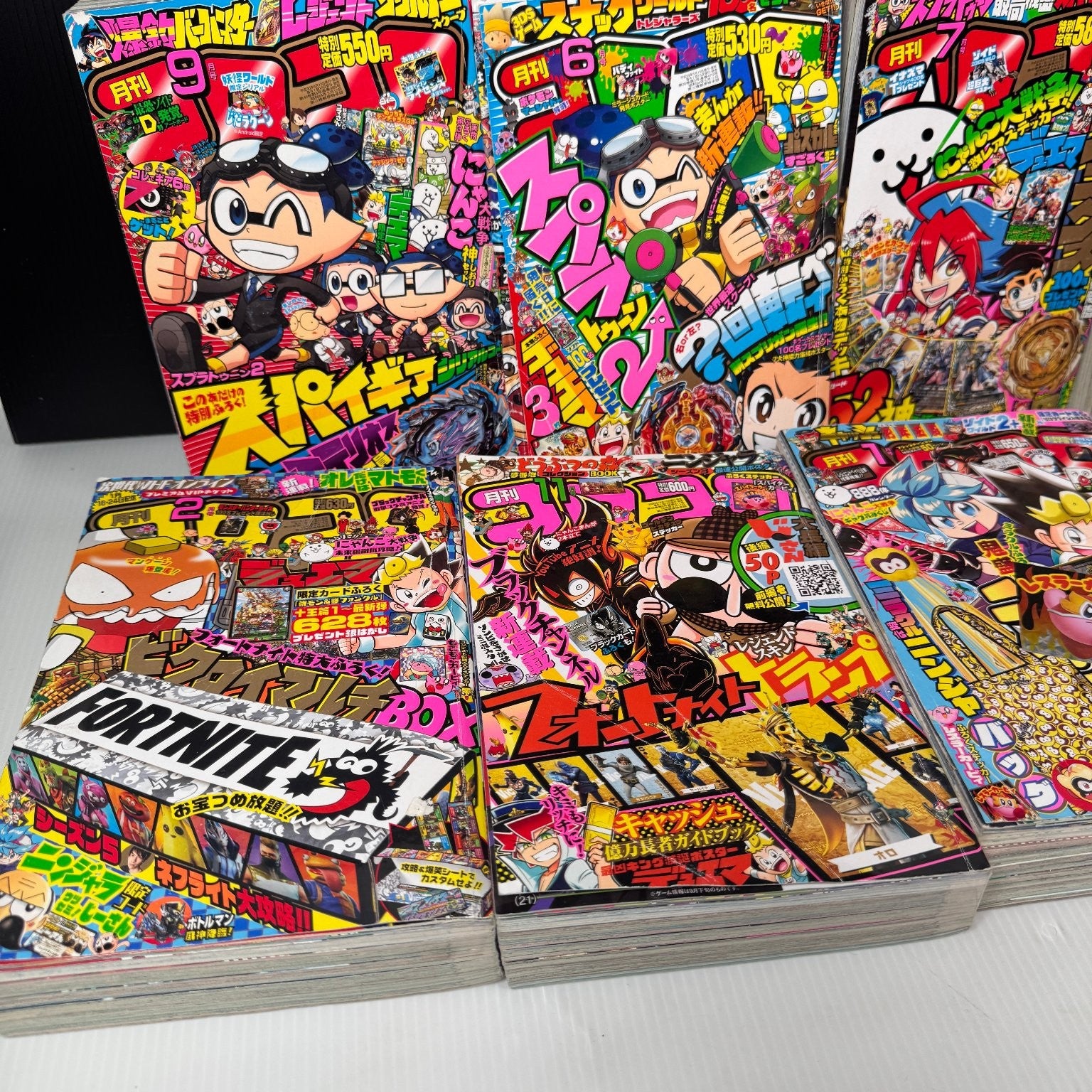 Corocoro Comic Lot of 8 Issues 2016-2021 Japanese Manga, Game & Toy Magazine