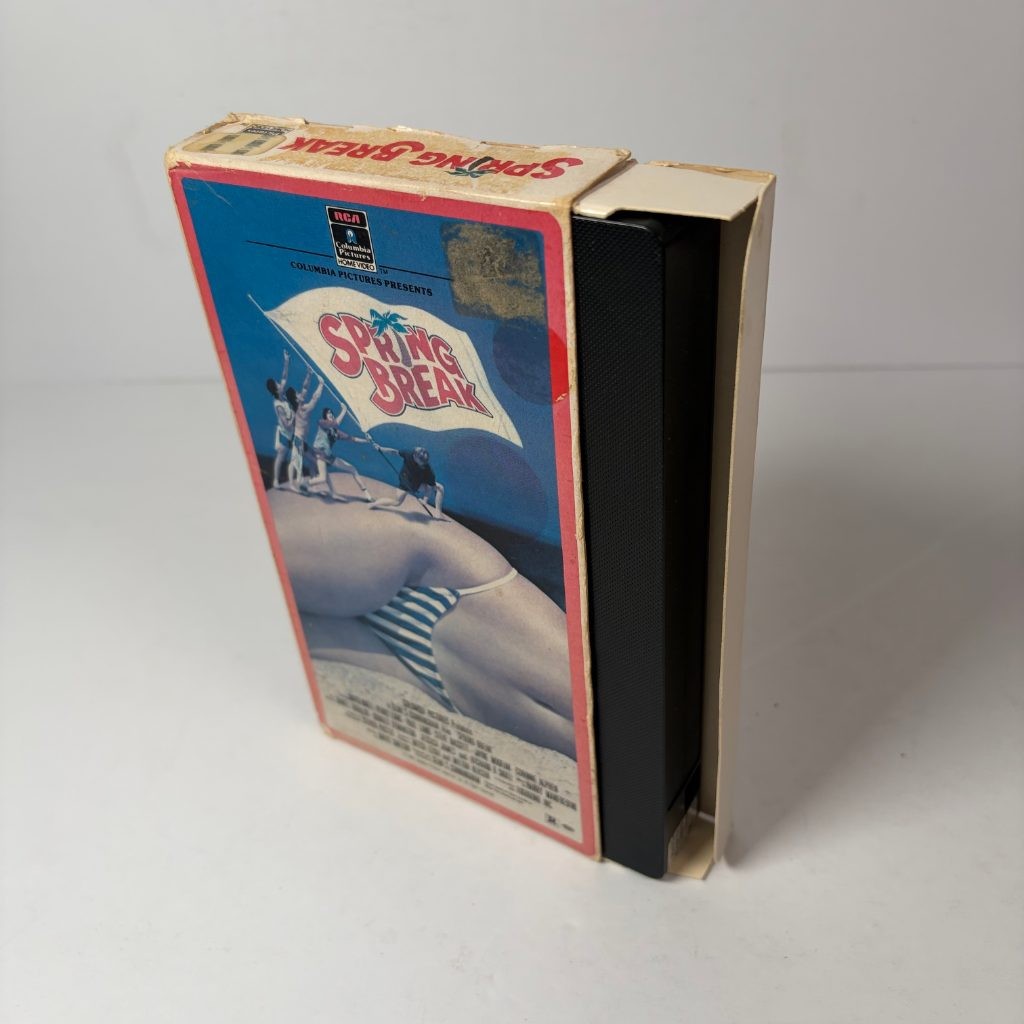 Spring Break VHS 1983 RCA Columbia Pictures OG Release Side Flap Teen Comedy