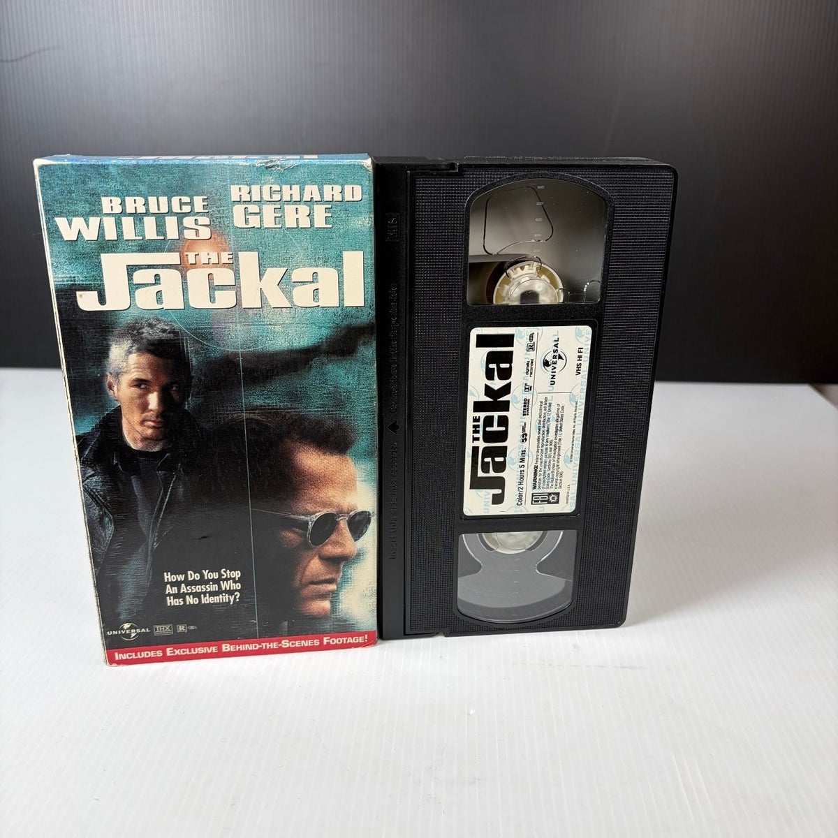 The Jackal VHS 1997 Action Thriller Original Release Universal