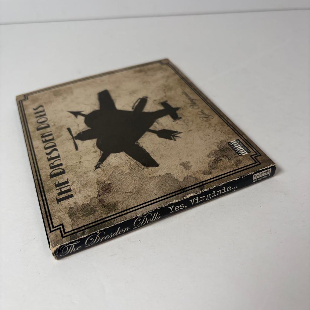 The Dresden Dolls Yes Virginia CD 2006 Roadrunner Digipak Dark Cabaret