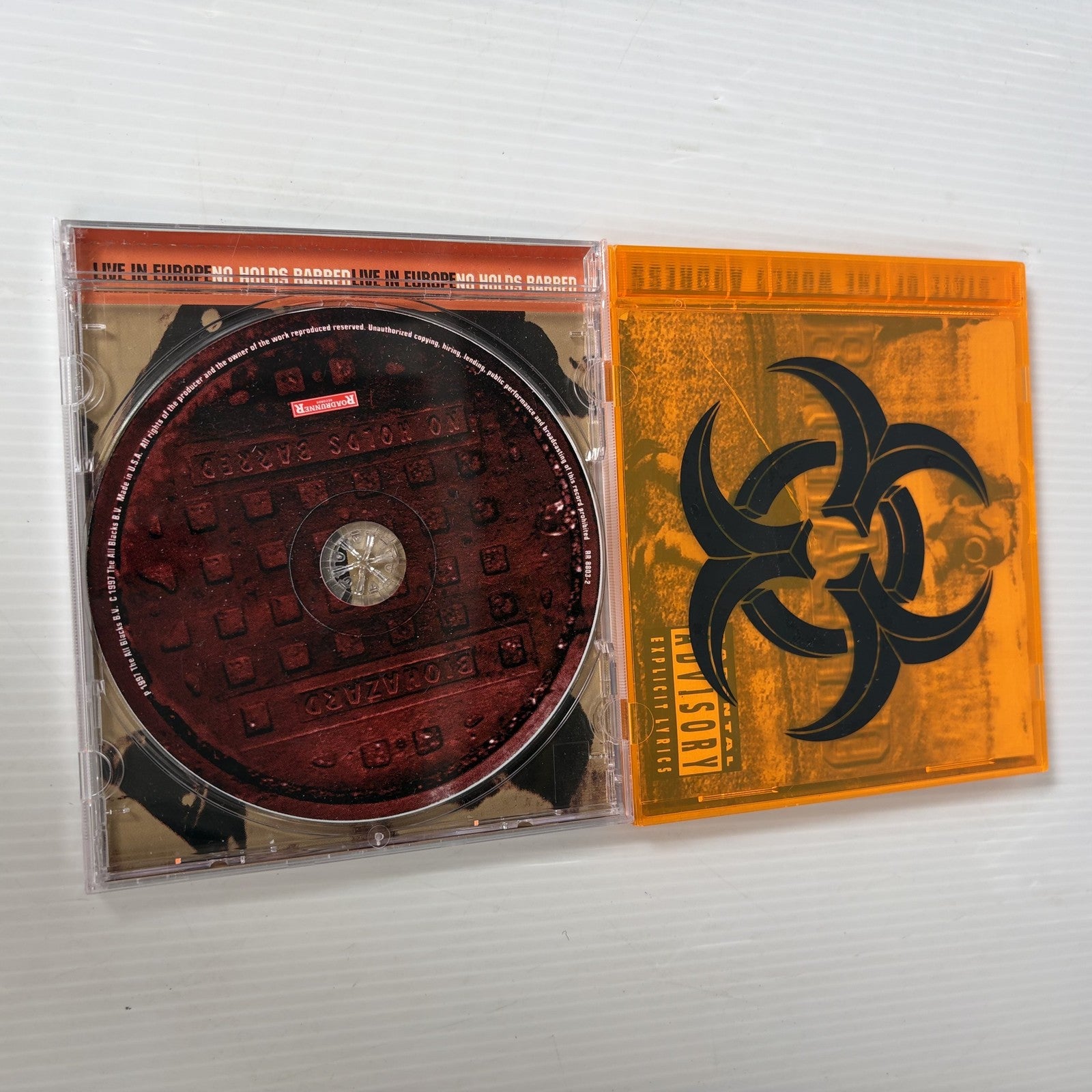 Biohazard - State Of The World Address / No Holds Barred Live CD Lot of 2