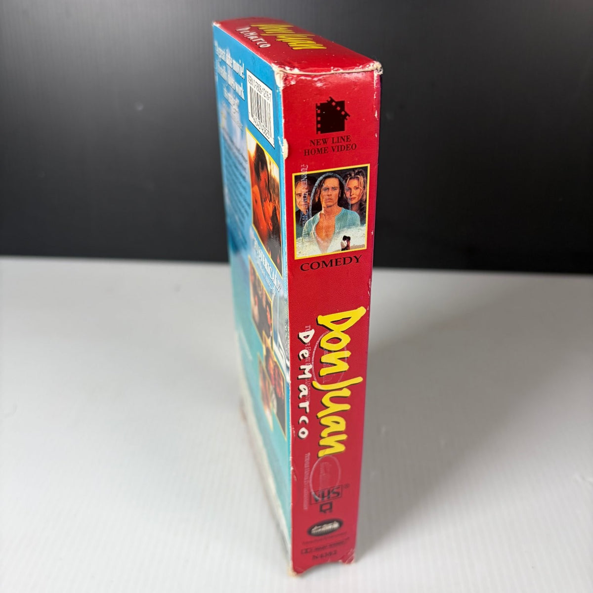 Don Juan DeMarco VHS 1995 Romantic Comedy Original Release New Line