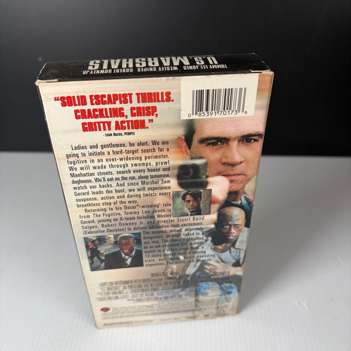 U.S. Marshals VHS 1998 Action Thriller Original Release Warner Bros
