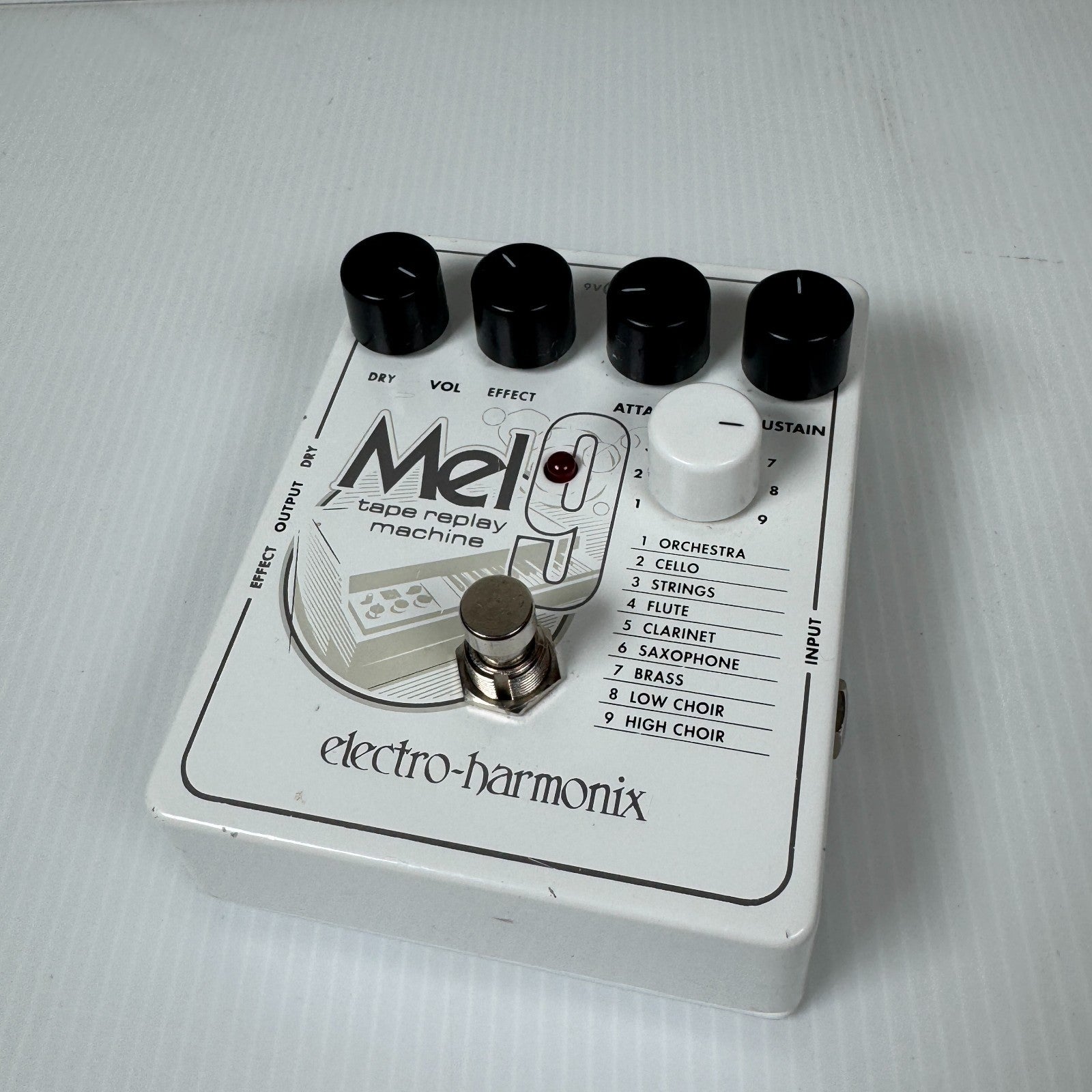 Electro-Harmonix MEL9 Effects Pedal Tape Replay Machine for Guitar