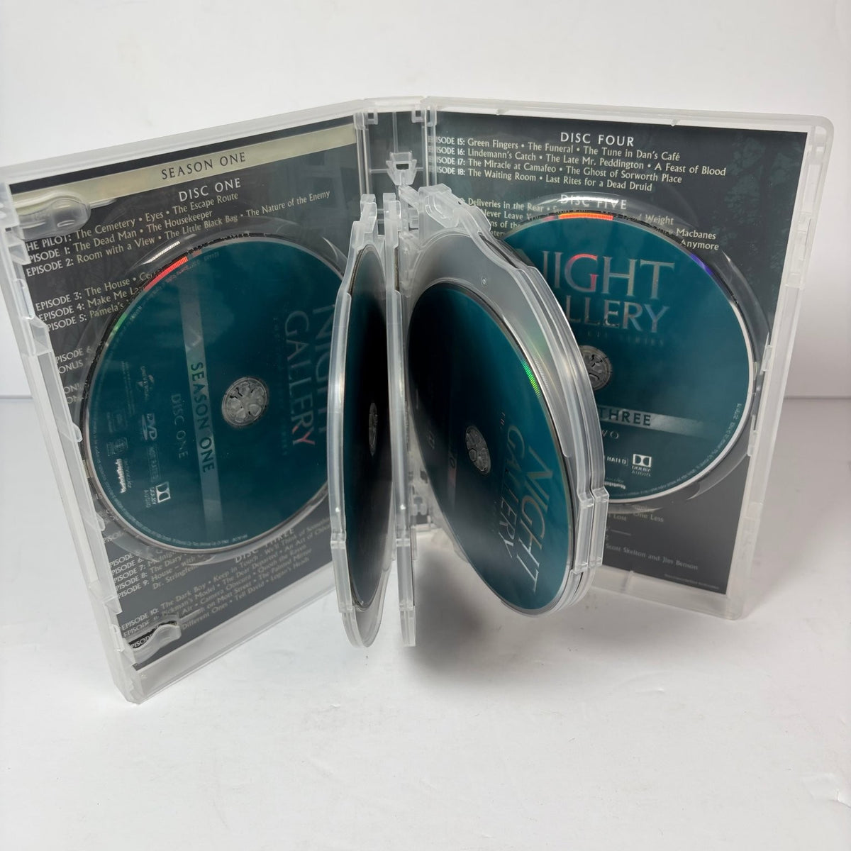 Night Gallery The Complete Series DVD Rod Serling Universal Studios 98 Stories