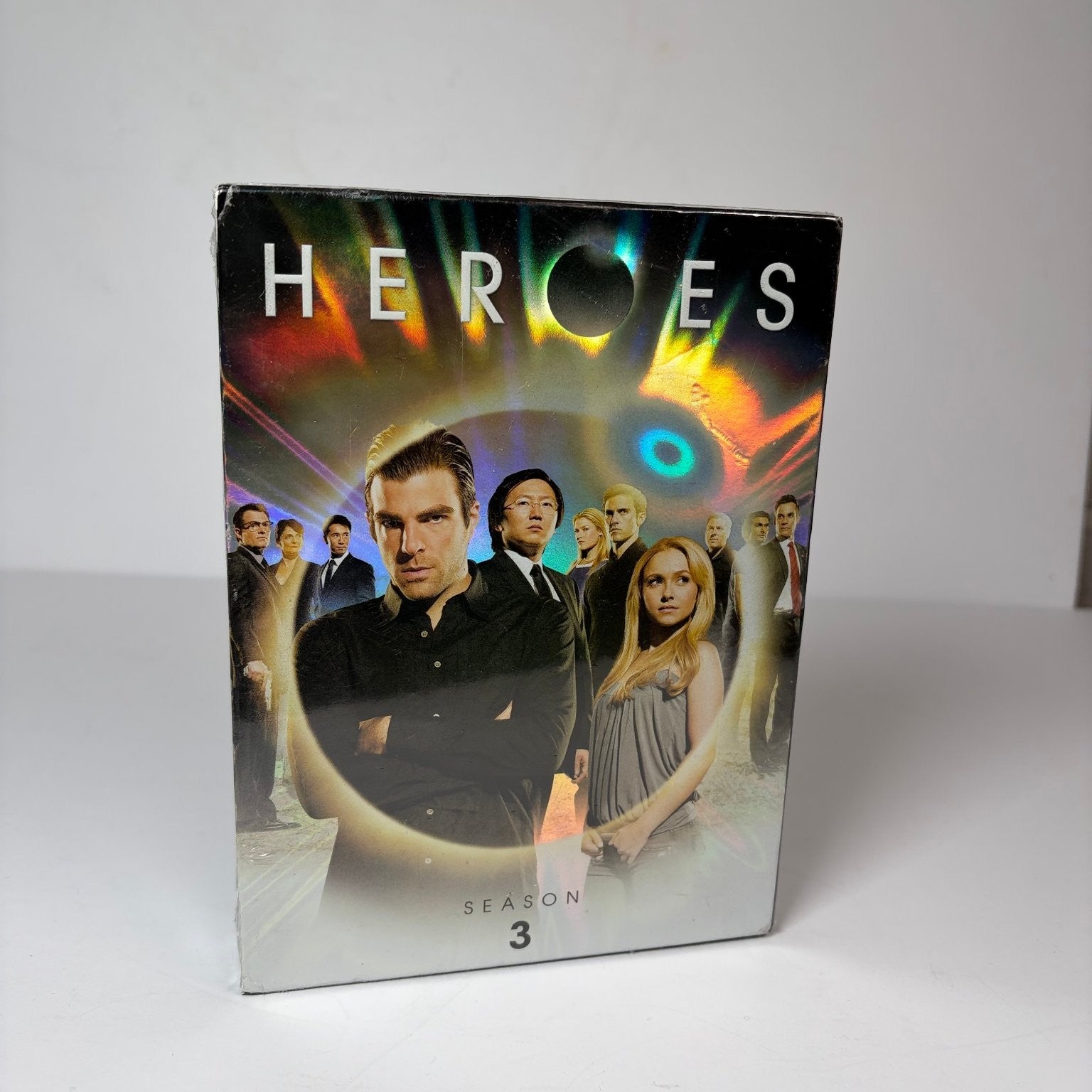 Heroes Season 3 DVD 2008 Villains & Fugitives Zachary Quinto Hayden Panettiere