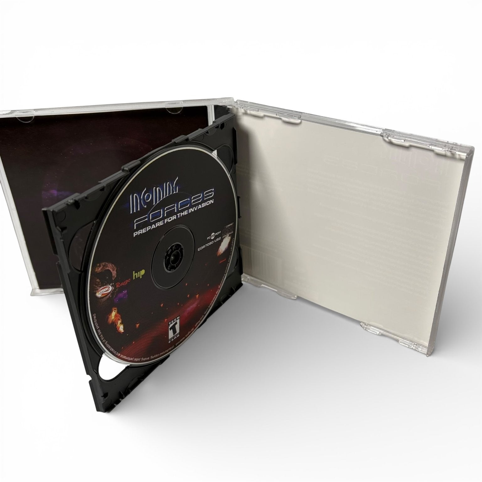 Incoming Forces PC CD-ROM Video Game Strategy Action Sci-Fi Multiplayer