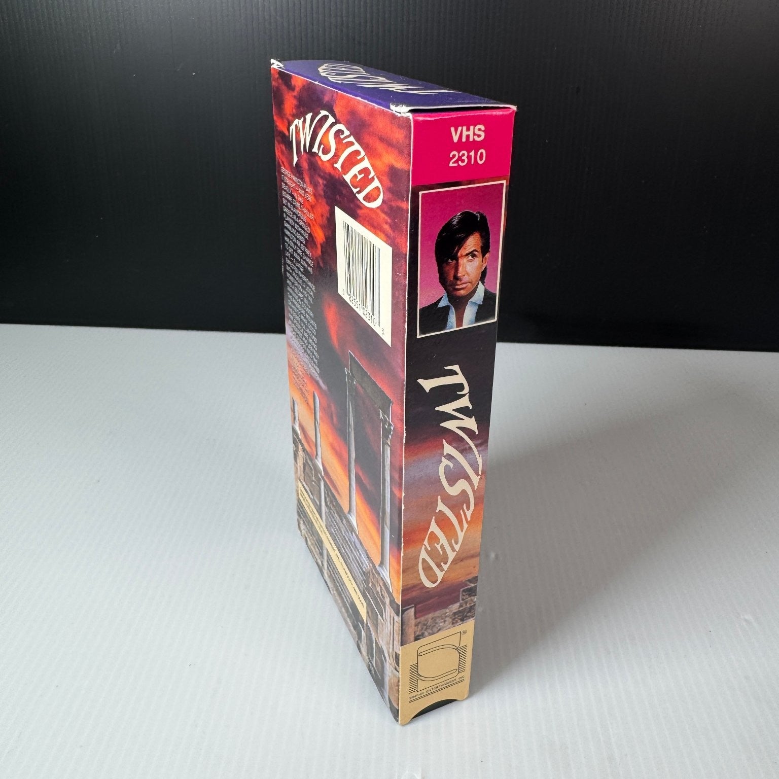 Twisted VHS 1990 Crime Thriller Original Release Direct Video