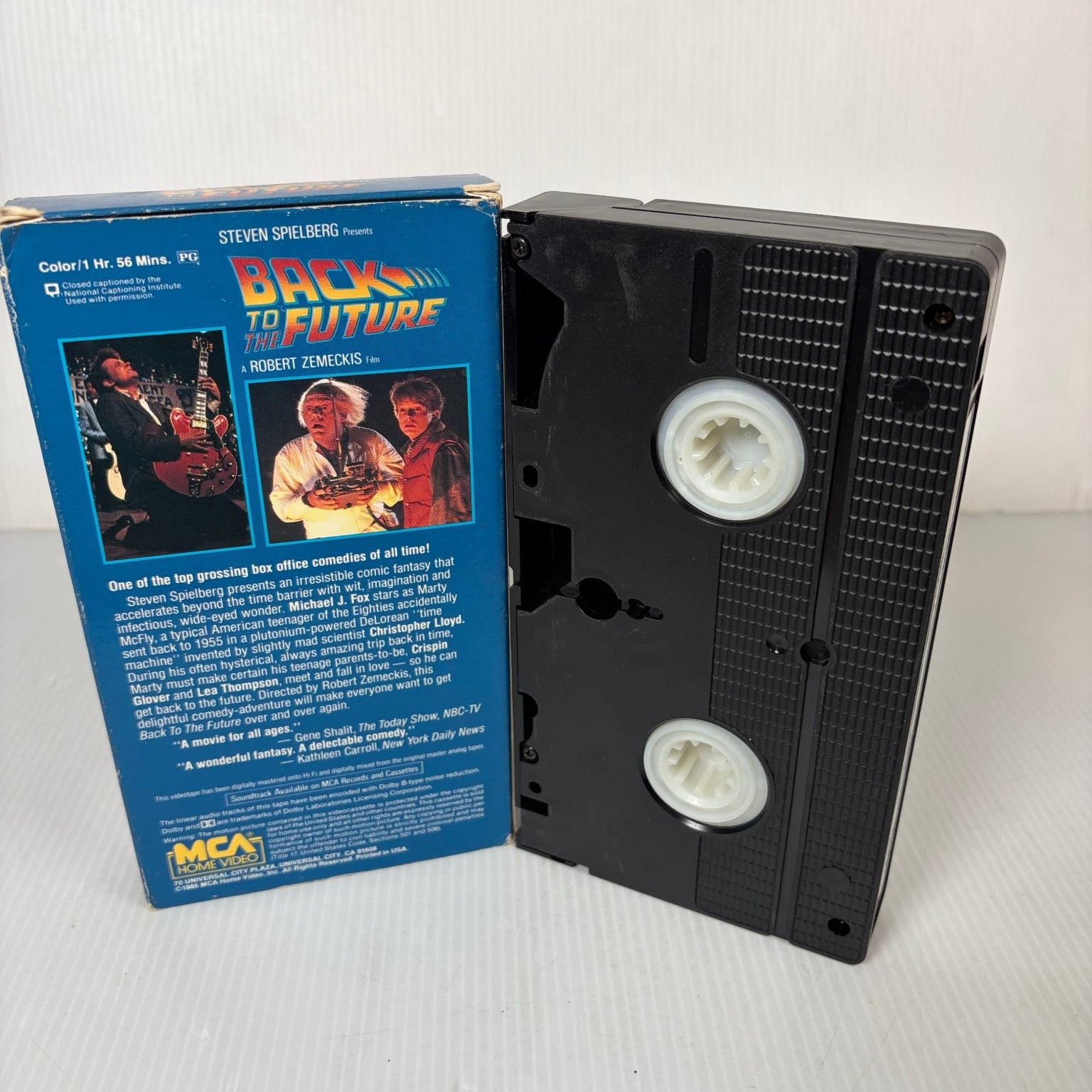 Back to the Future VHS 1985 Sci-Fi Comedy MCA Home Video Classic