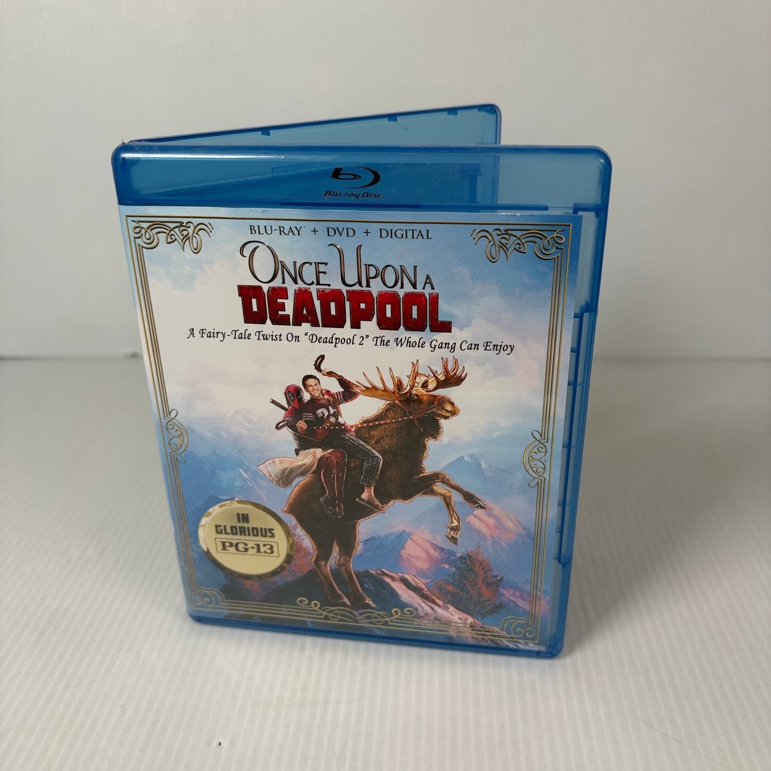Once Upon a Deadpool Blu-ray DVD 2018 Ryan Reynolds PG-13 Marvel Movie