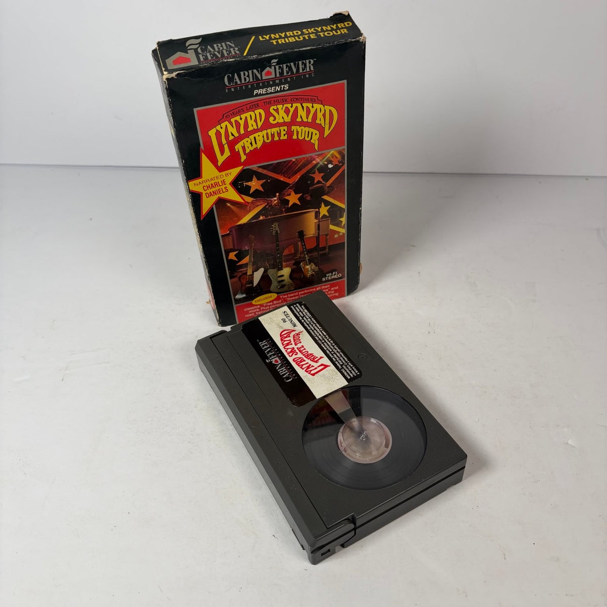 Lynyrd Skynyrd Tribute Tour Betamax 1989 Southern Rock Concert Cabin Fever
