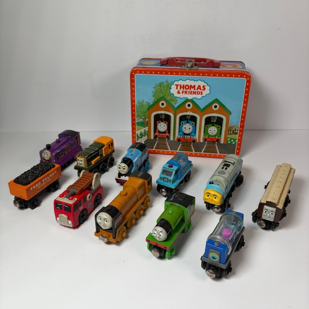 Thomas & Friends Wooden Railway Lot 11 Trains Murdoch Percy Thomas Tin Lunchbox