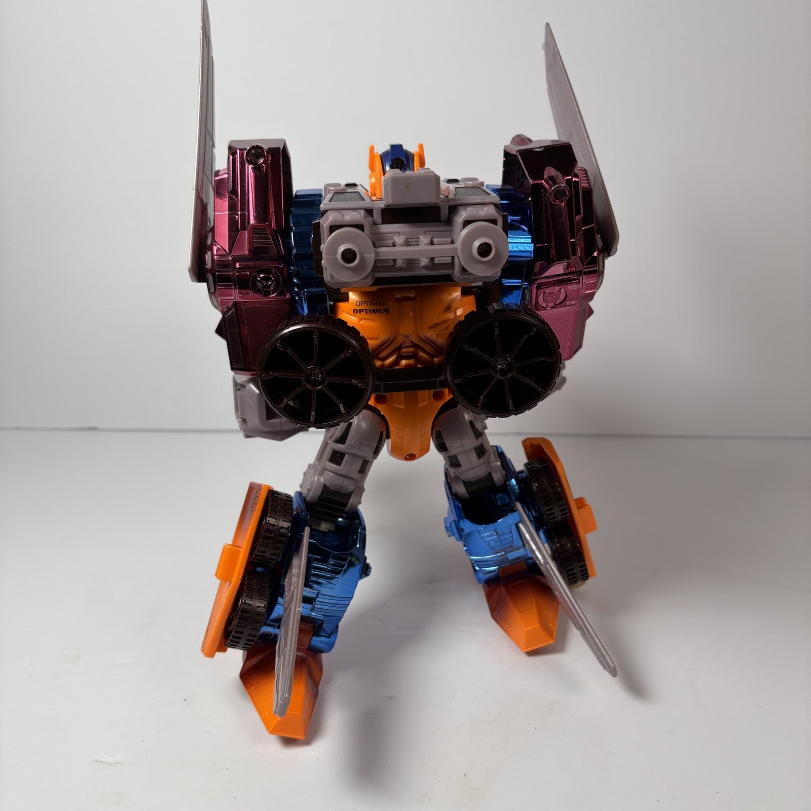 Transformers Beast Wars Optimal Optimus Figure Light-Up (Incomplete) Transmetals