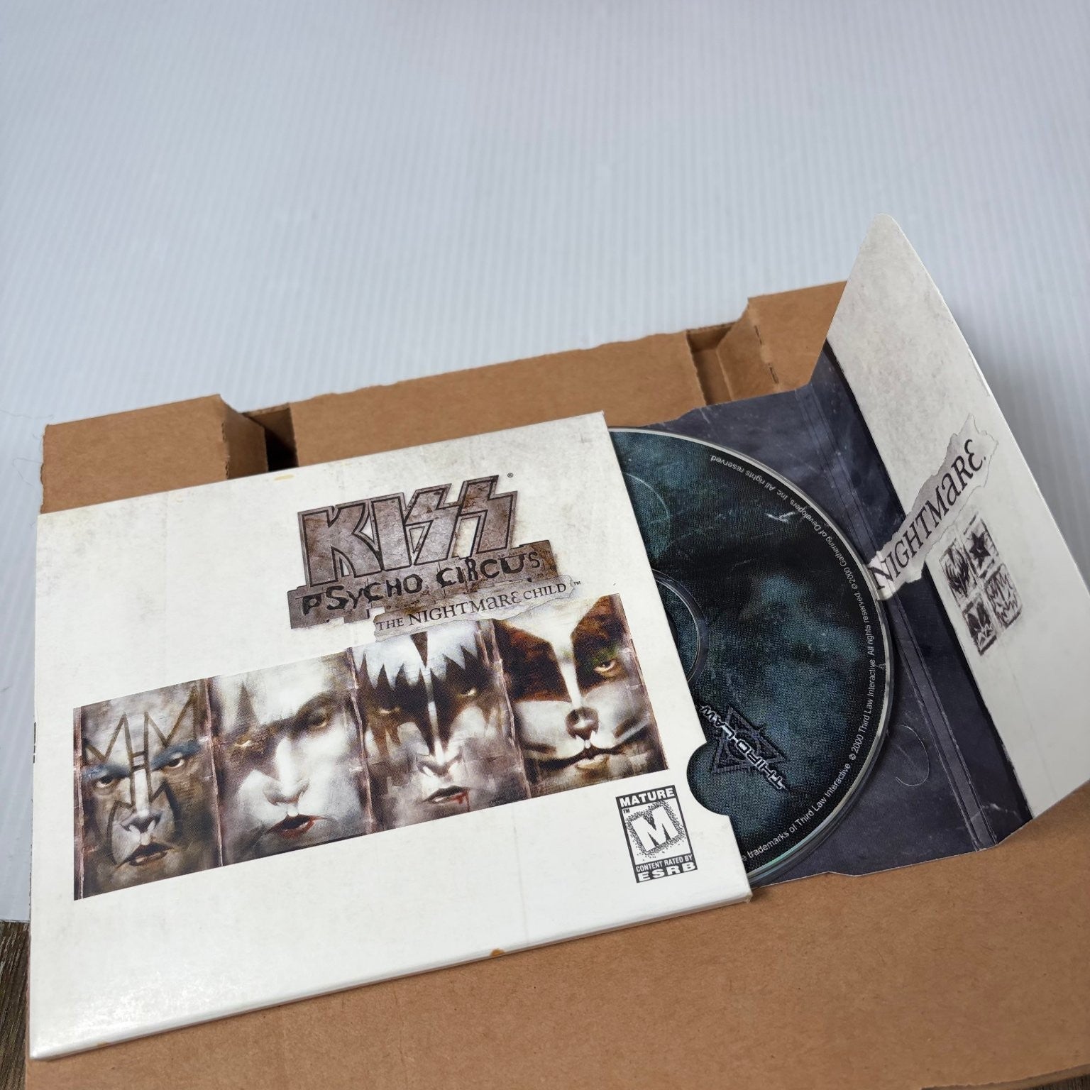 KISS Psycho Circus The Nightmare Child Big Box PC CD-ROM Game Action FPS