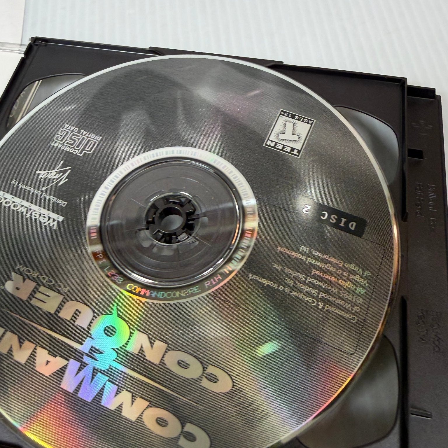 Command & Conquer Big Box PC CD-ROM Video Game Real-Time Strategy RTS Complete