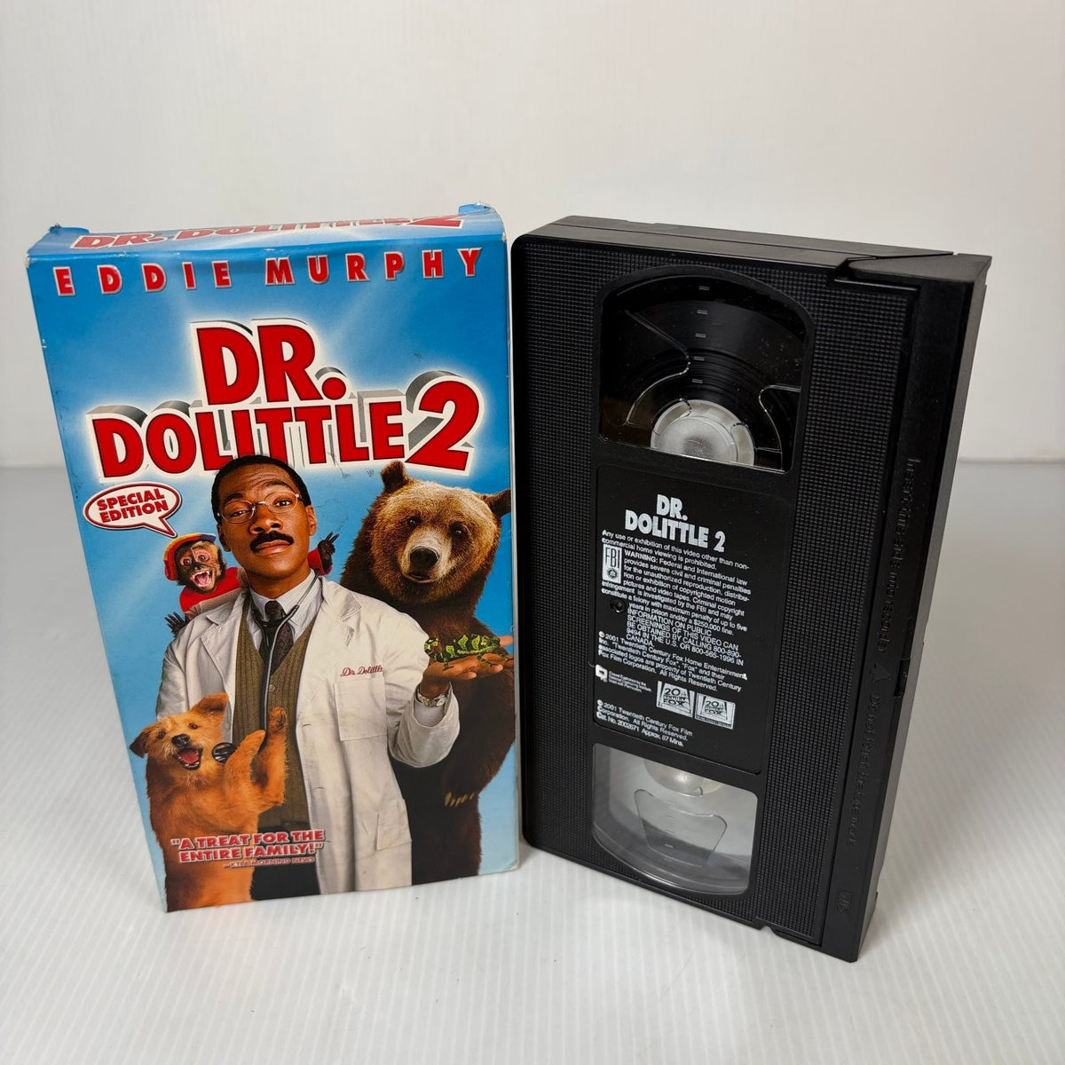 Dr. Dolittle 2 VHS 2001 Family Comedy Special Edition 20th Century Fox
