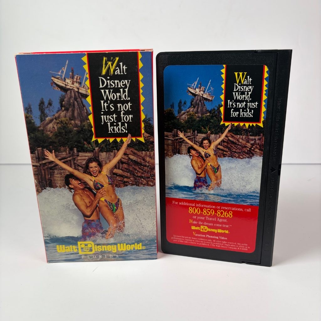 Walt Disney World Vacation Planning Video VHS It's Not Just For Kids 1996 Promo