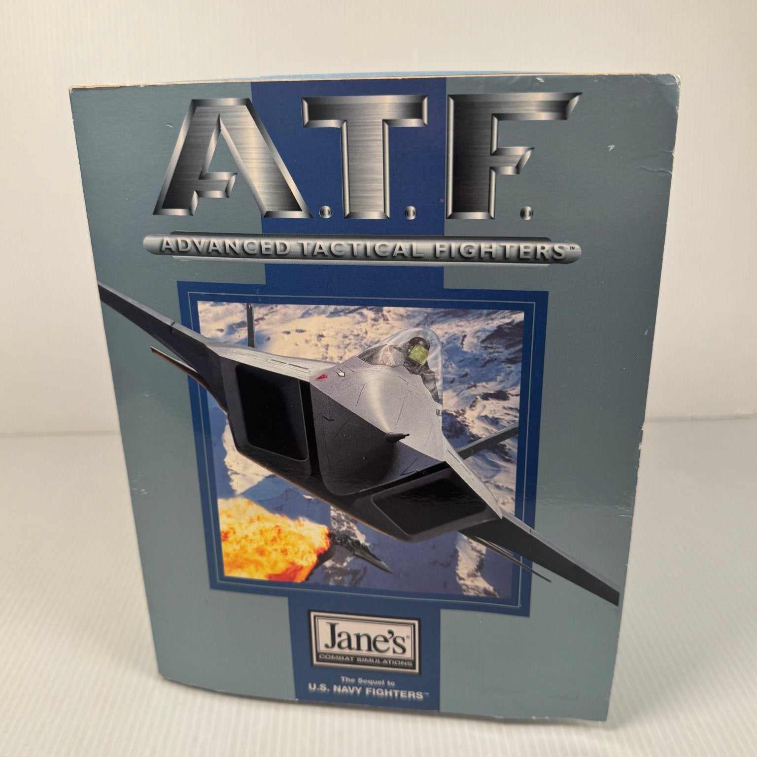 ATF Jane's Advanced Tactical Fighters Big Box PC Video Game Flight Simulation