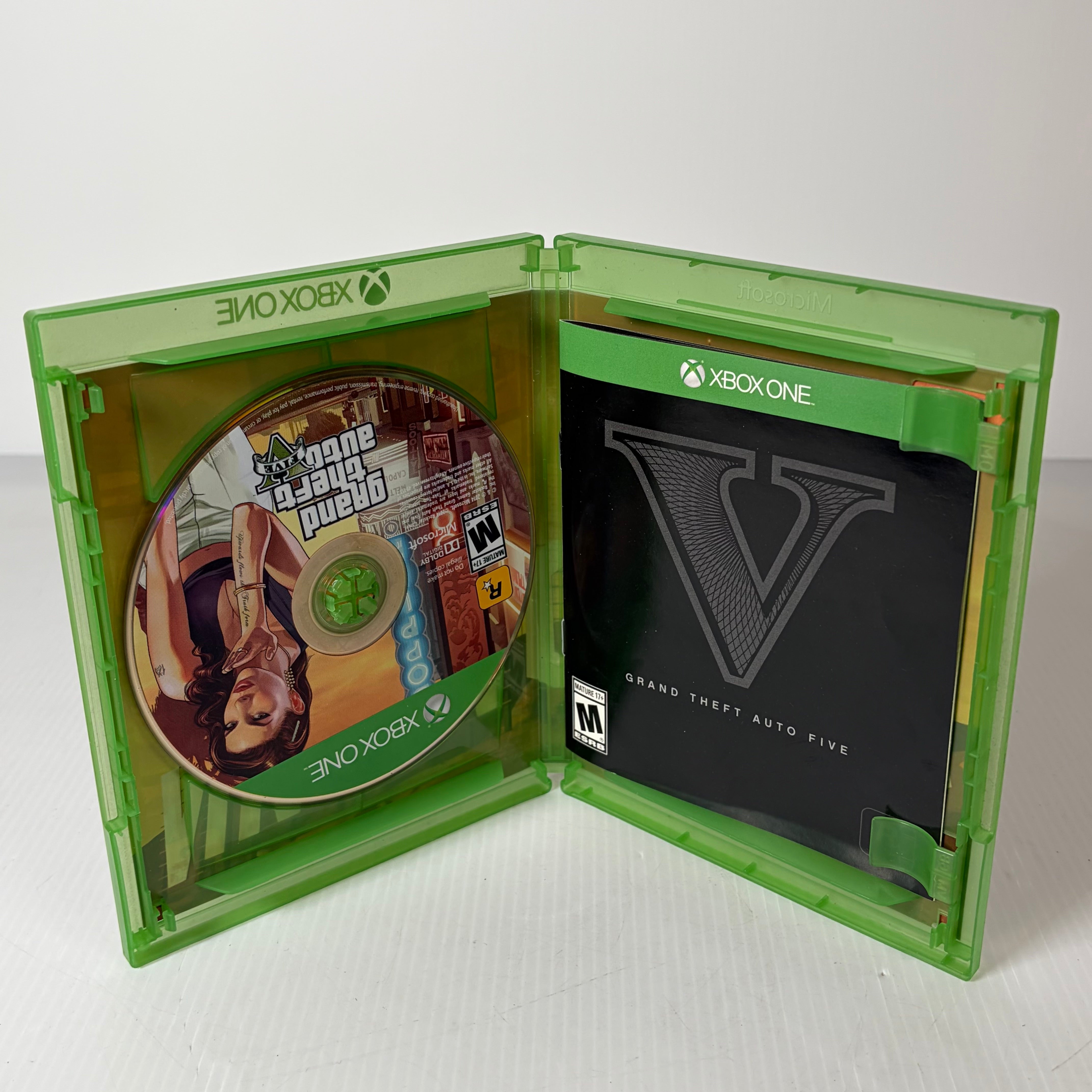 Grand Theft Auto V (GTA 5) - Xbox One - Complete with Manual - Tested & Working