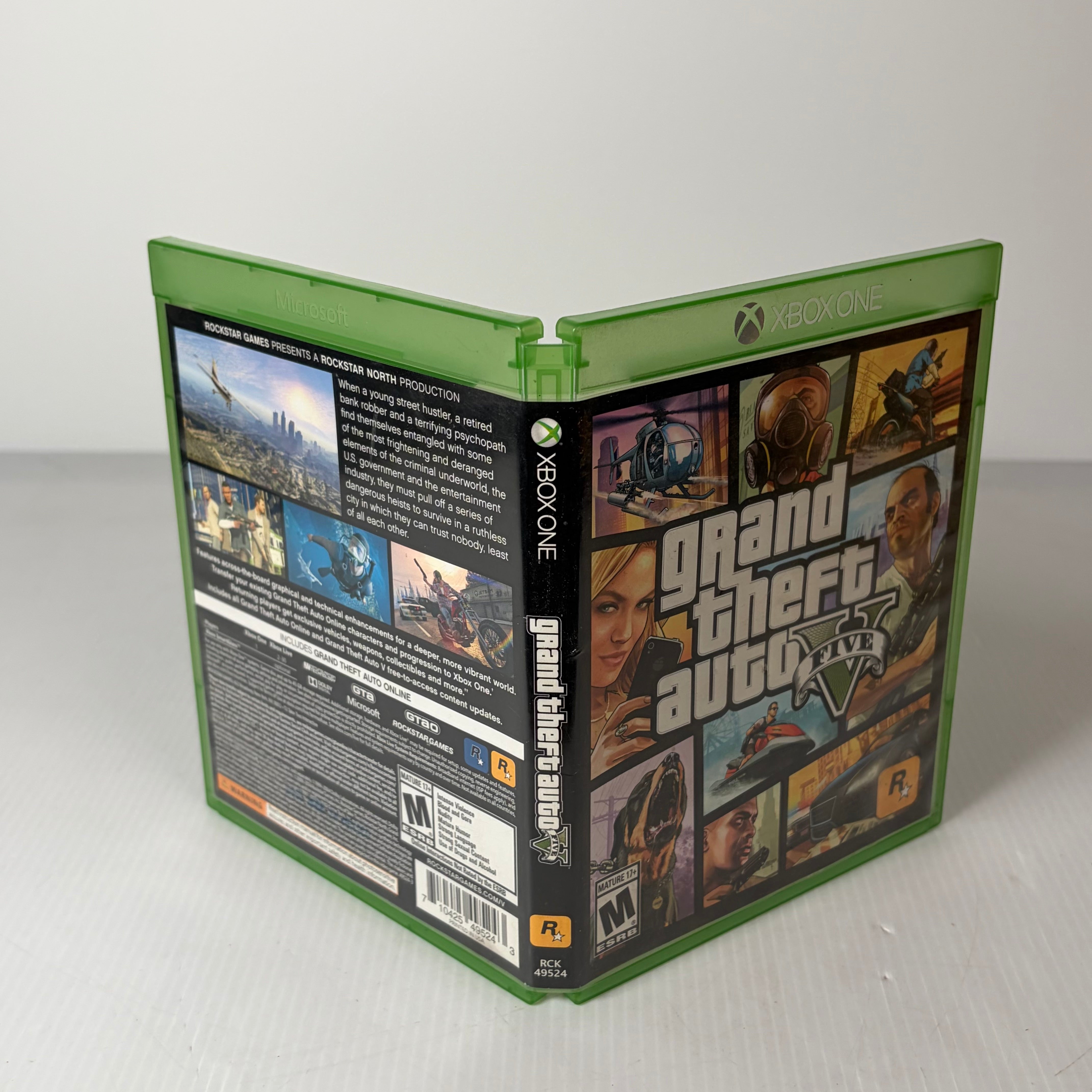 Grand Theft Auto V (GTA 5) - Xbox One - Complete with Manual - Tested & Working