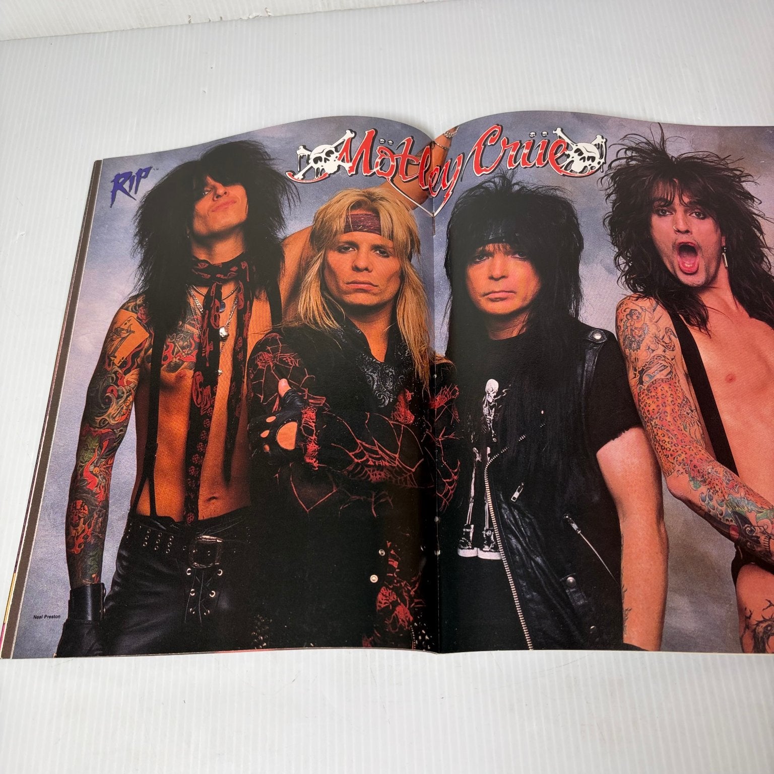 RIP Magazine May 1990 Motley Crue Tommy Lee Axl Rose Soundgarden Heavy Metal