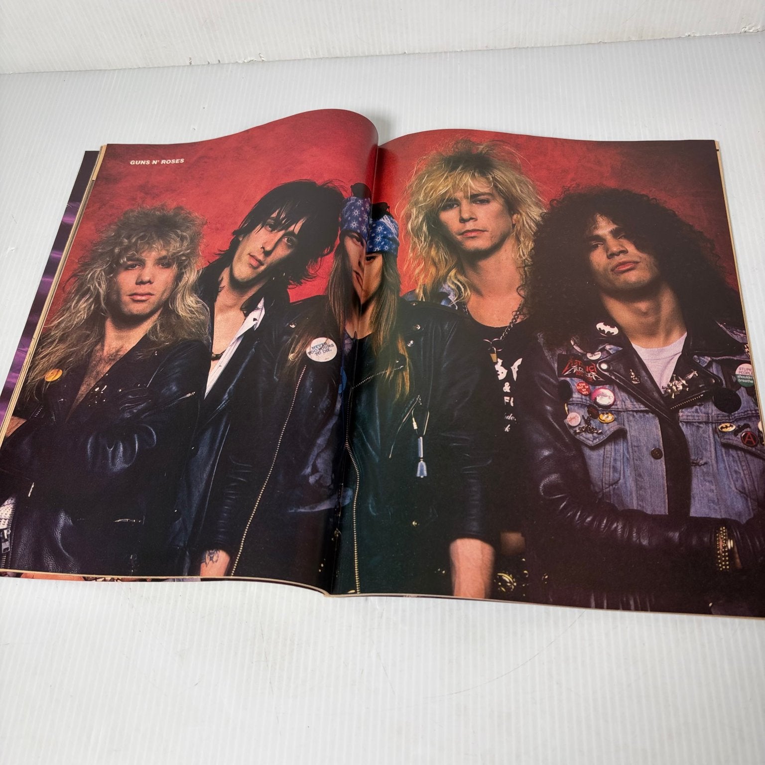 Metal Edge Magazine April 1988 Guns N' Roses Poison White Lion Heavy Metal