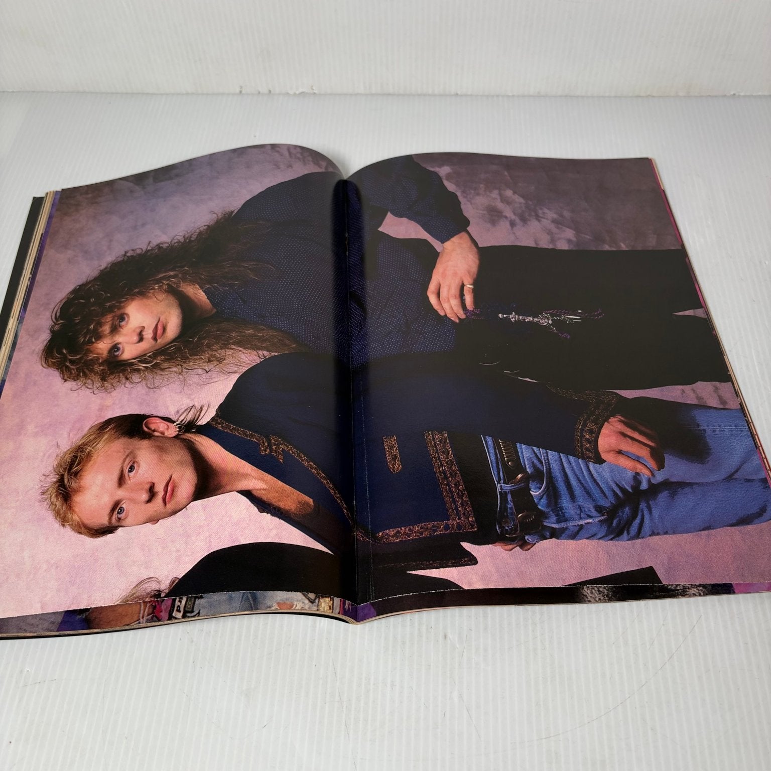 Metal Edge Magazine April 1989 Bret Michaels Def Leppard All Posters Heavy Metal