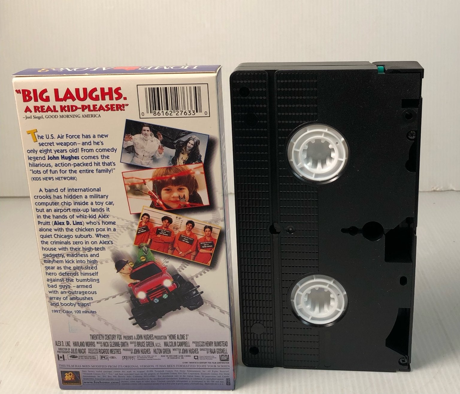 Home Alone 3 VHS 1998 Family Comedy Alex D. Linz 20th Century Fox
