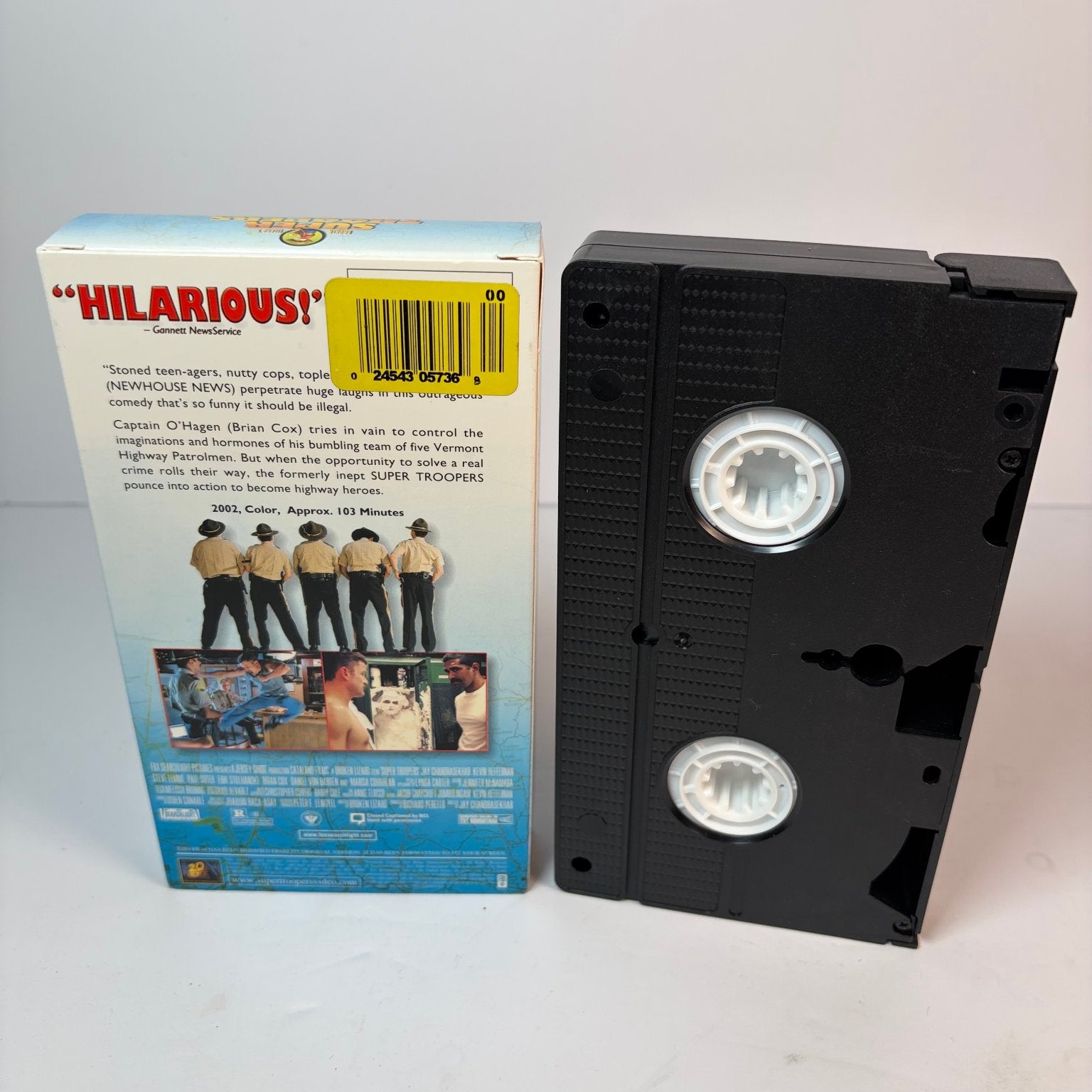 Super Troopers VHS 2002 Comedy Cult Classic 20th Century Fox