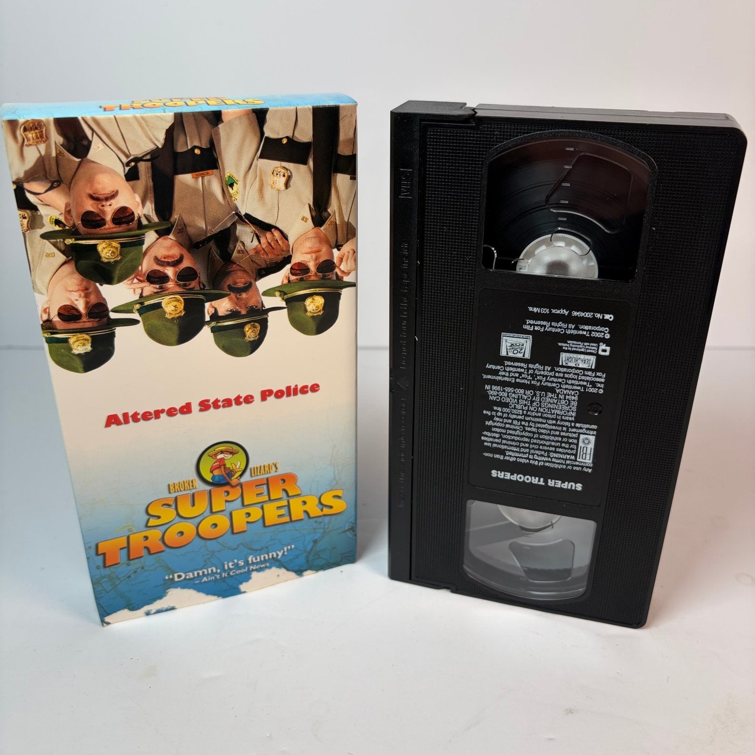 Super Troopers VHS 2002 Comedy Cult Classic 20th Century Fox