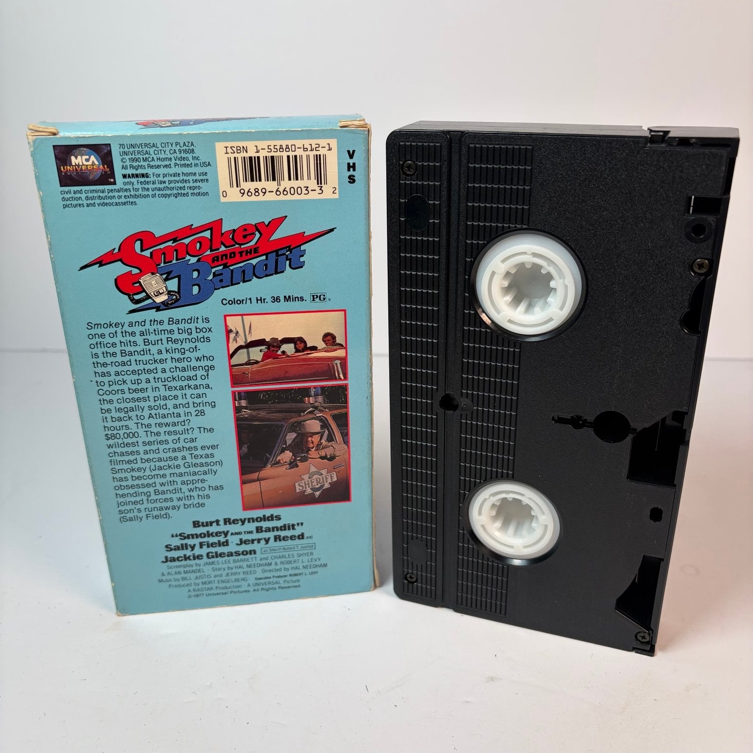Smokey and the Bandit VHS 1977 Comedy Action Hi-Fi Burt Reynolds MCA Universal