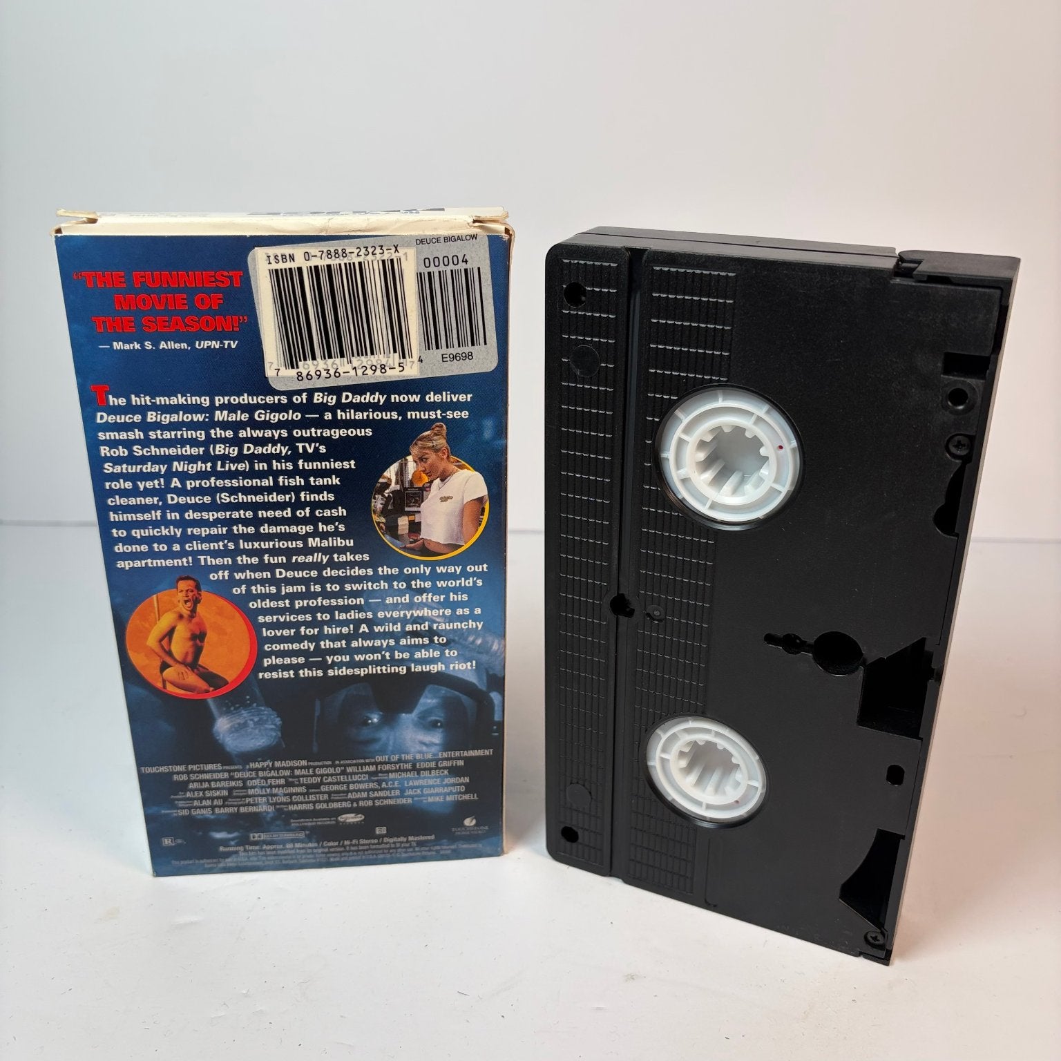 Deuce Bigalow Male Gigolo VHS 1999 Comedy Buena Vista Home Entertainment