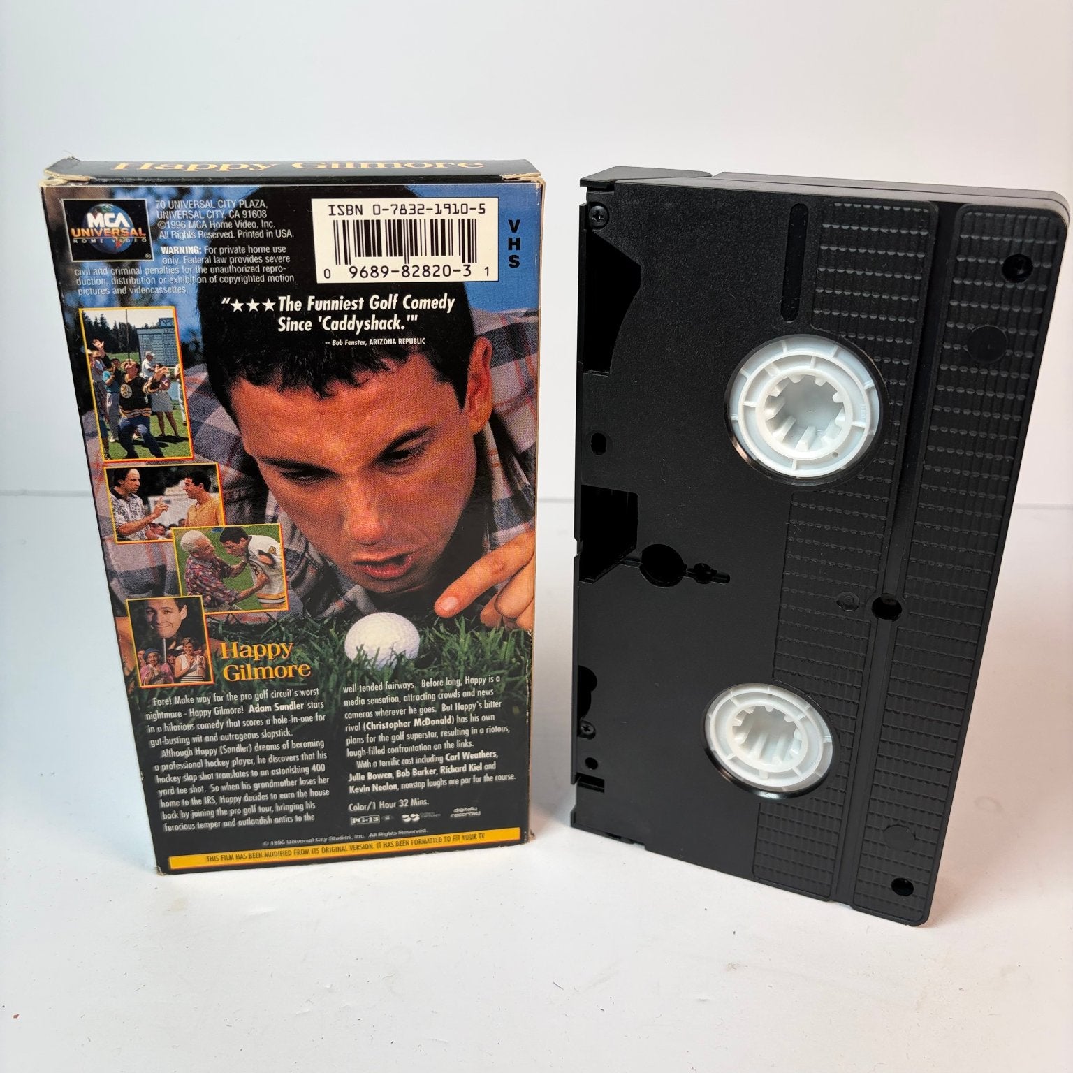 Happy Gilmore VHS 1996 Comedy Sports Adam Sandler MCA Universal Home Video