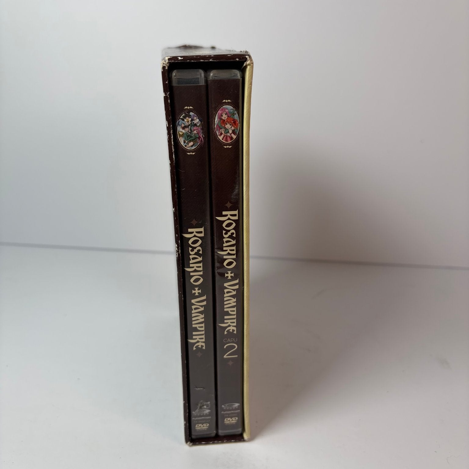 Rosario + Vampire Season 1 & Capu 2 DVD Box Set FUNimation Anime Gonzo