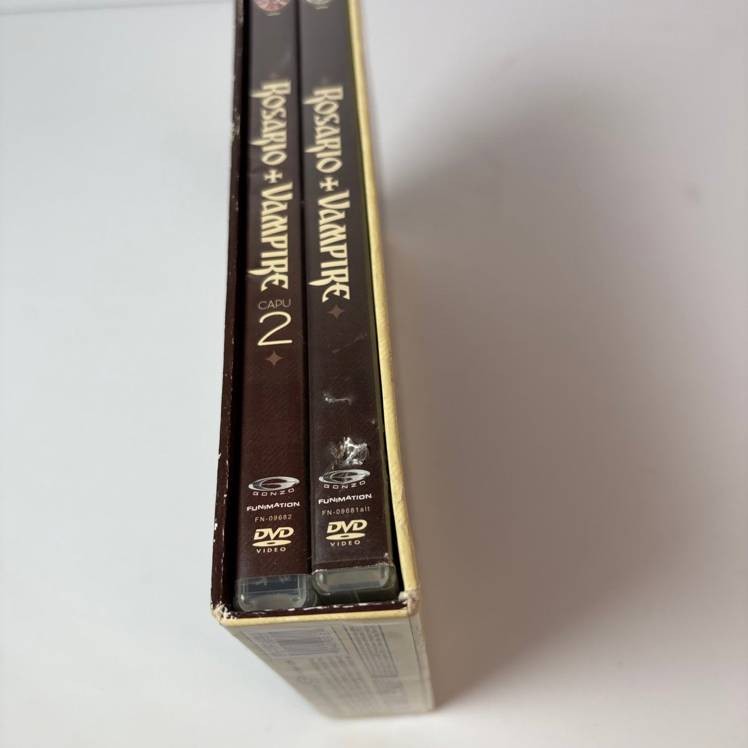 Rosario + Vampire Season 1 & Capu 2 DVD Box Set FUNimation Anime Gonzo