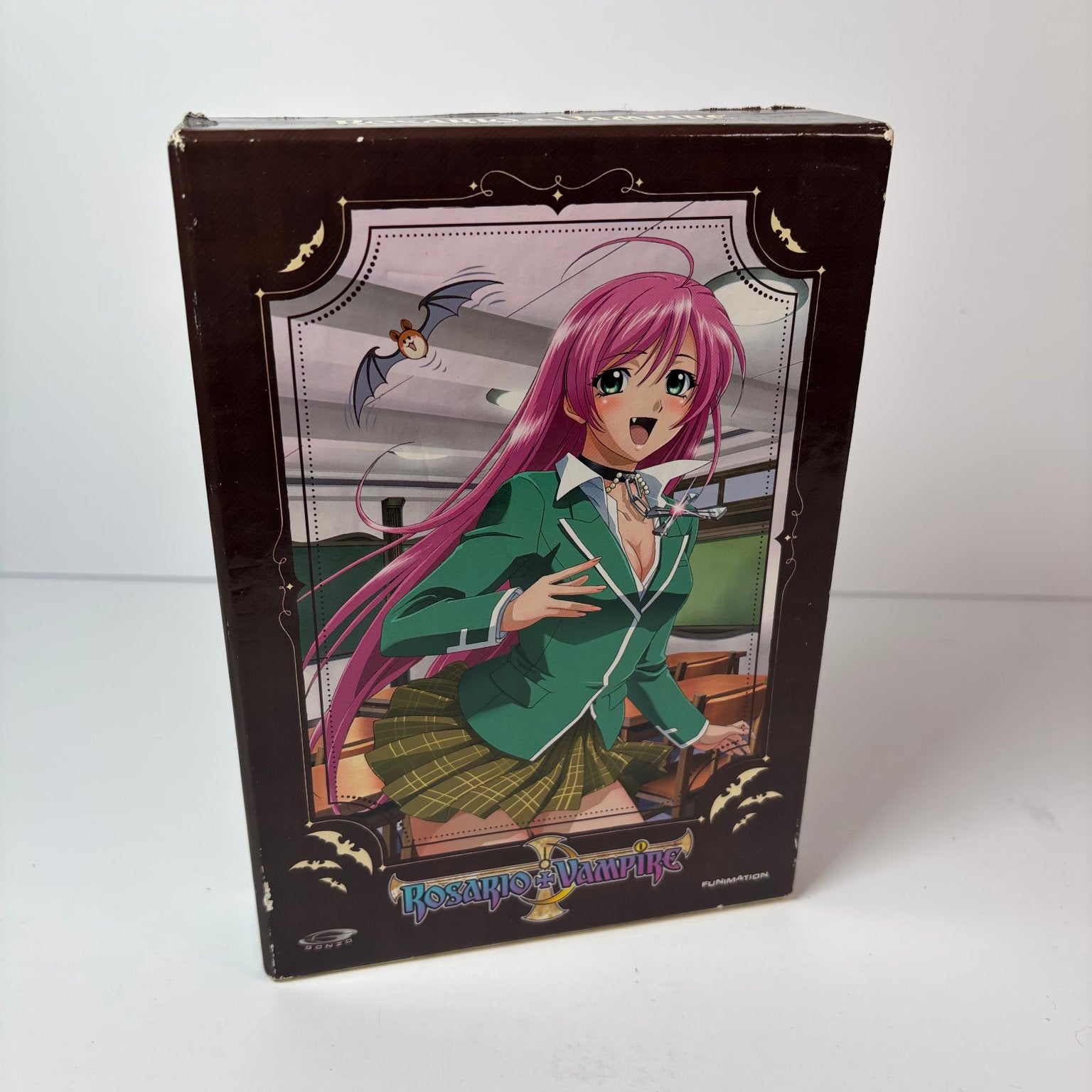 Rosario + Vampire Season 1 & Capu 2 DVD Box Set FUNimation Anime Gonzo