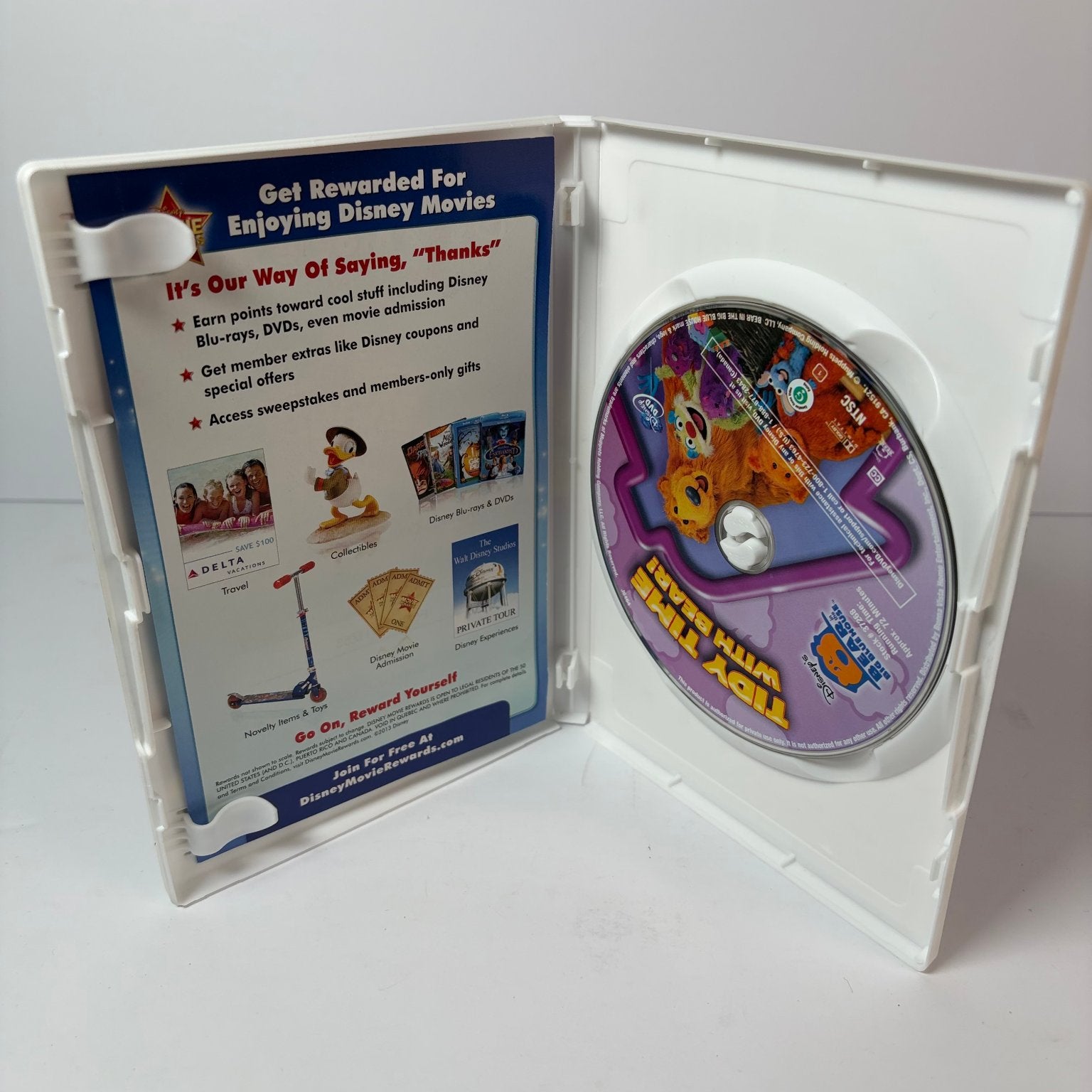 Bear in the Big Blue House: Tidy Time with Bear! DVD 2004 Children's
