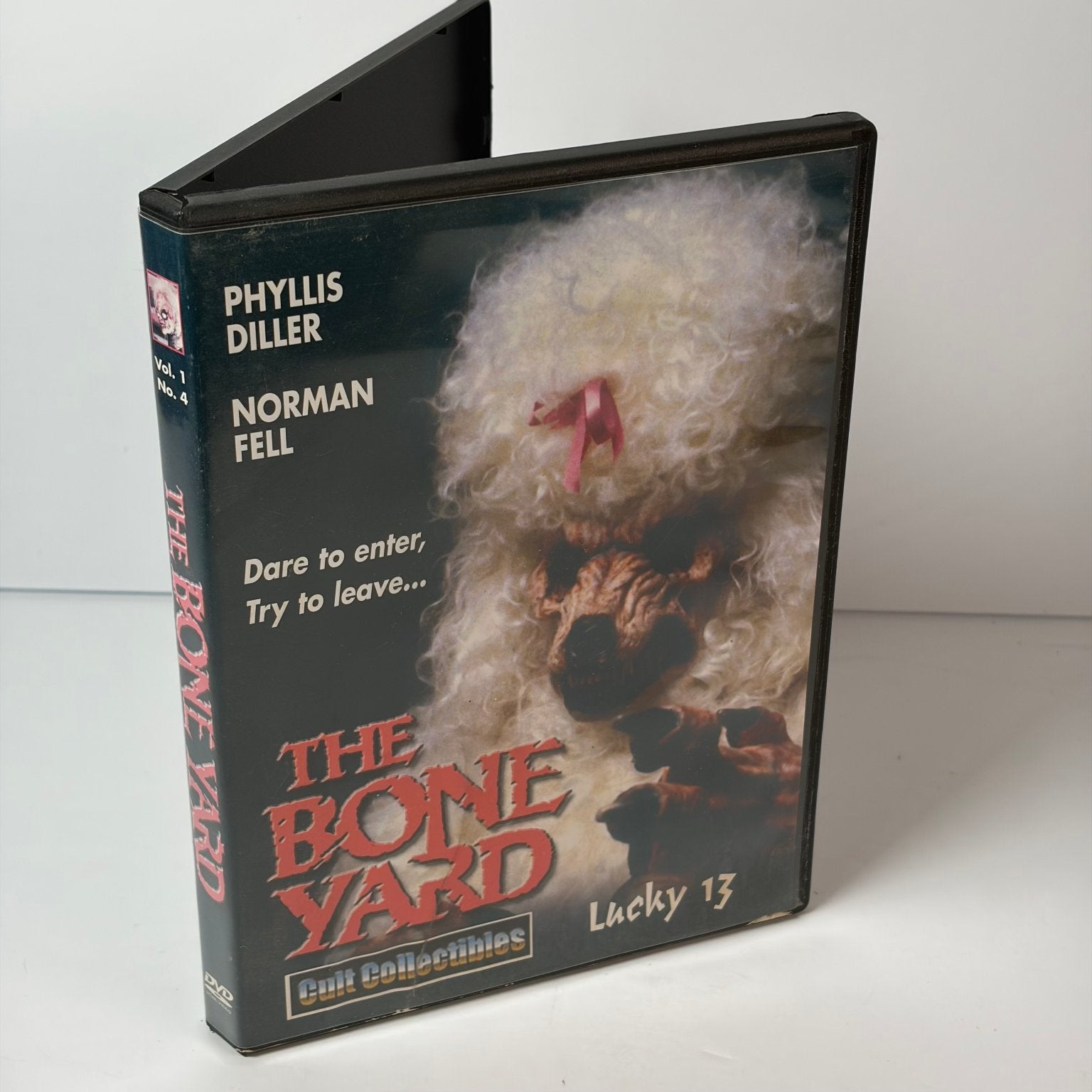 The Boneyard DVD 2003 Phyllis Diller Norman Fell Cult Horror Special Edition