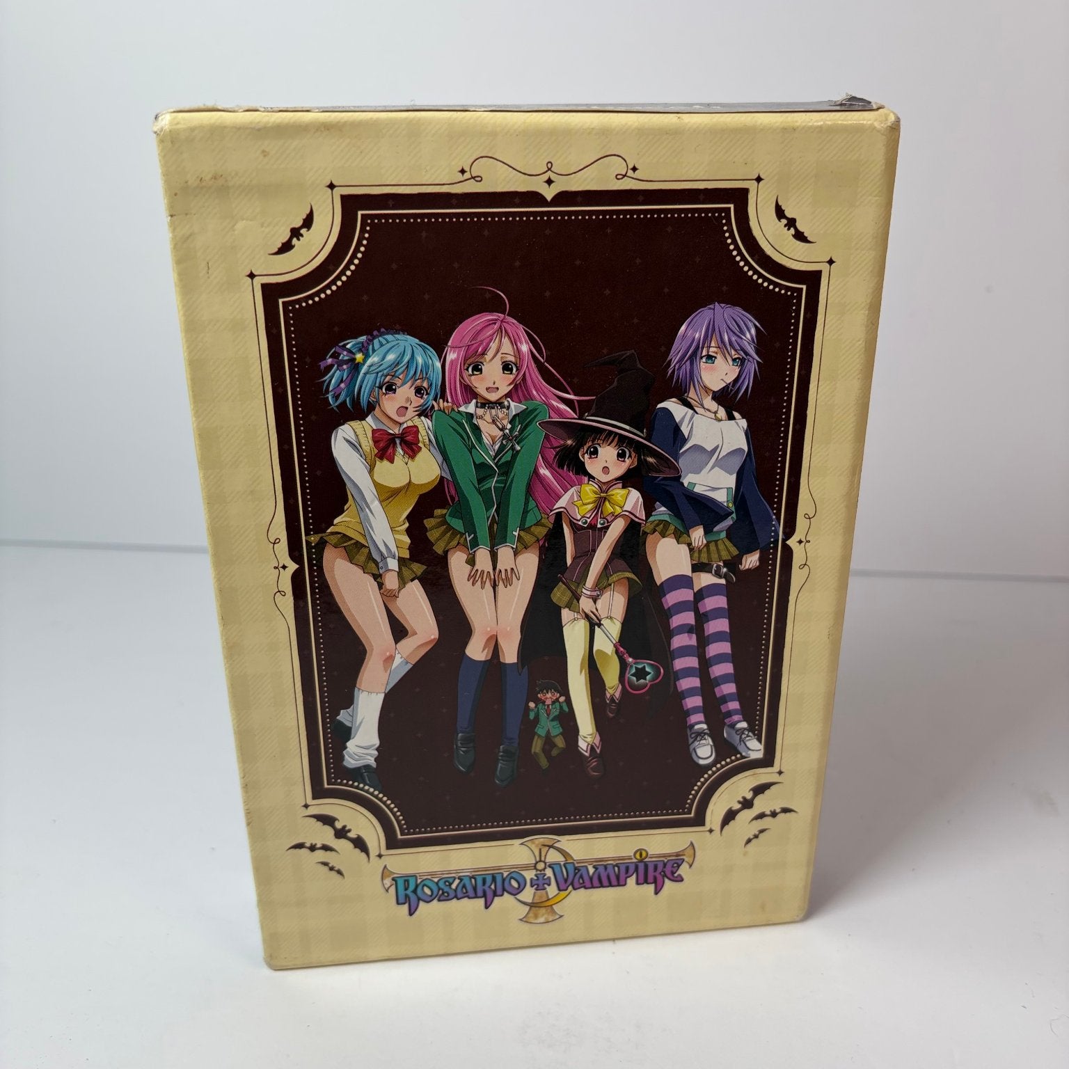 Rosario + Vampire Season 1 & Capu 2 DVD Box Set FUNimation Anime Gonzo