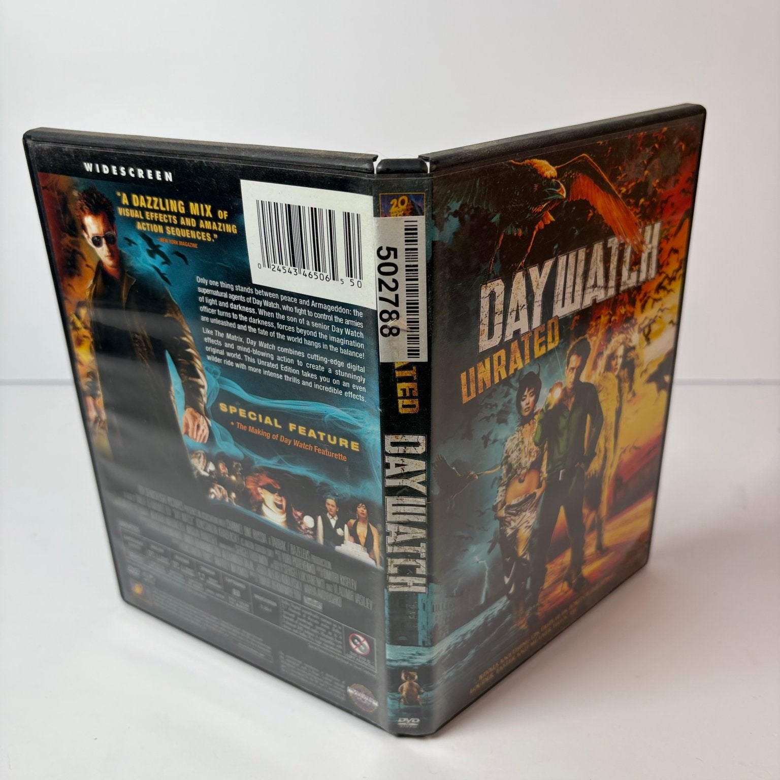 Day Watch DVD 2006 Unrated Widescreen Timur Bekmambetov Supernatural Action