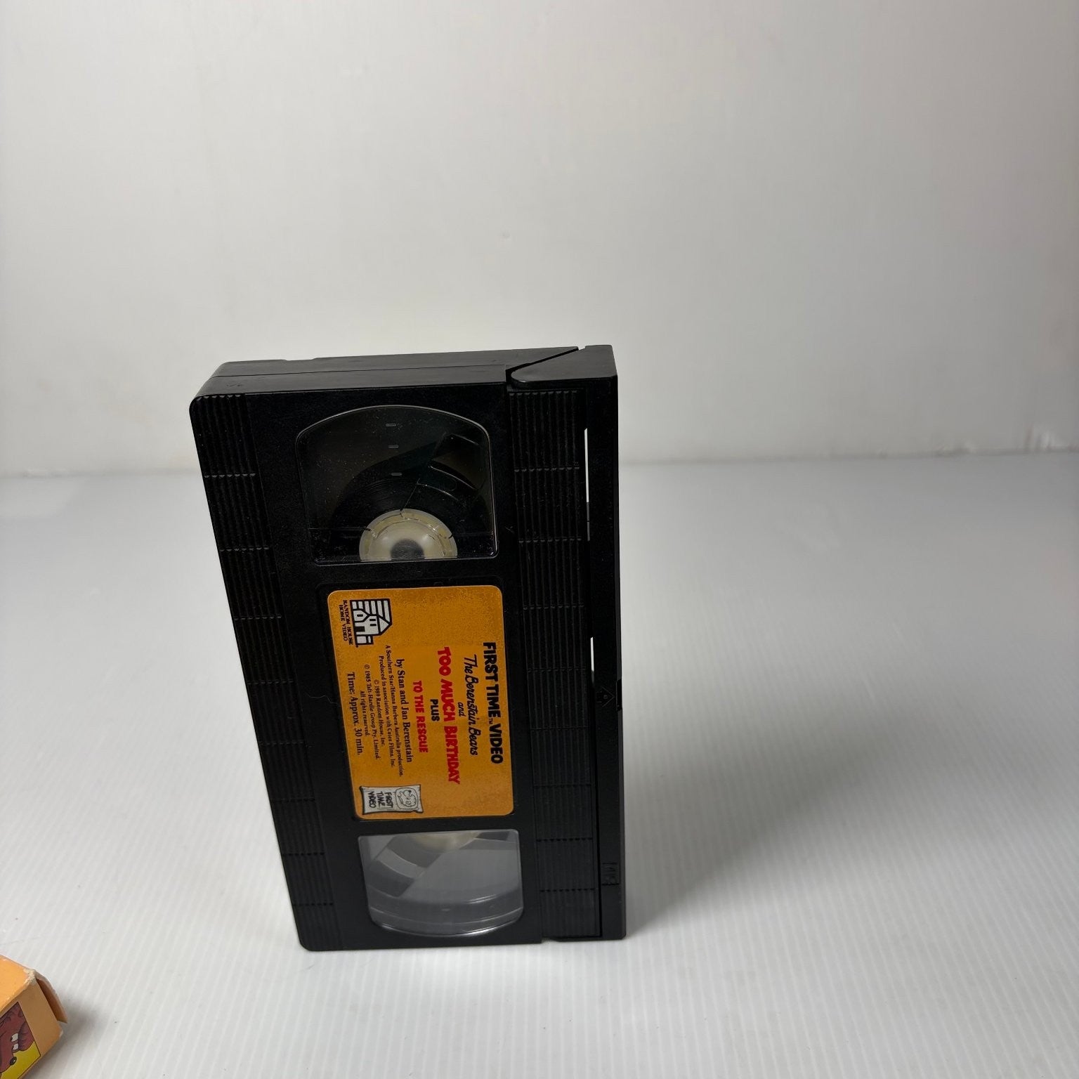 Berenstain Bears Meet Bigpaw & Too Much Birthday VHS 1986 Animated Family