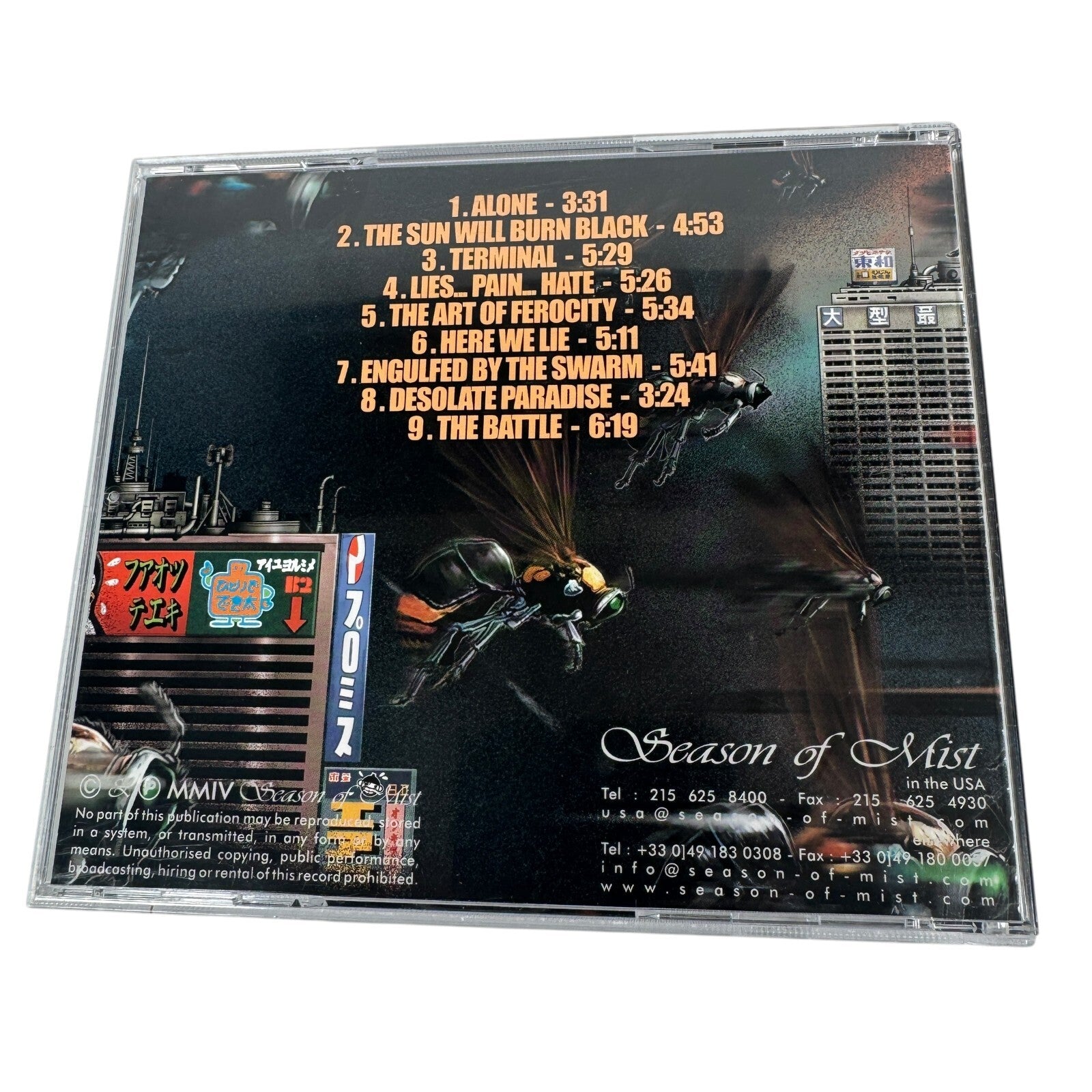 Polterchrist - Engulfed by the Swarm CD Season of Mist Records Original 2004