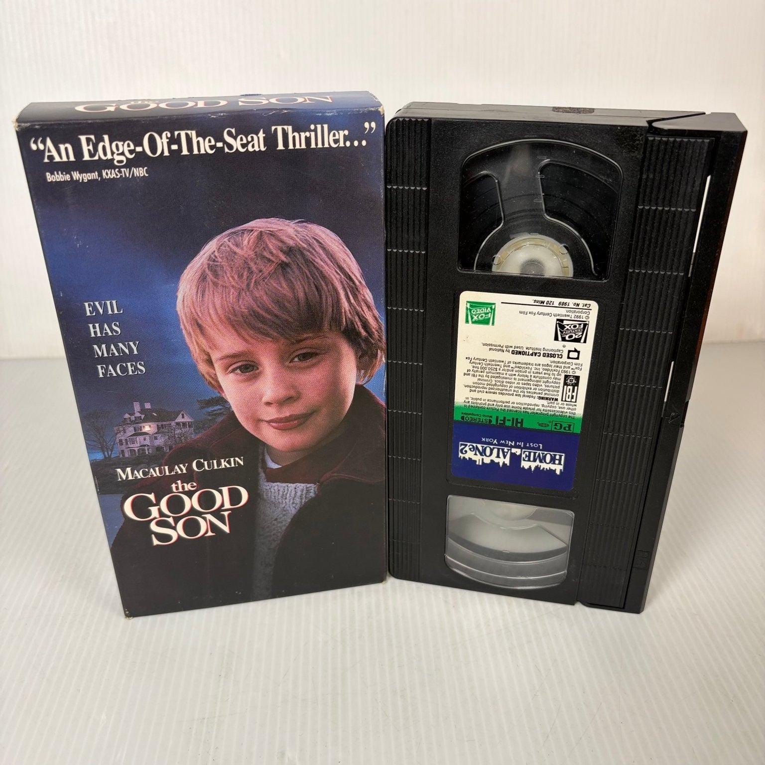 The Good Son VHS 1993 Thriller 20th Century Fox Macaulay Culkin