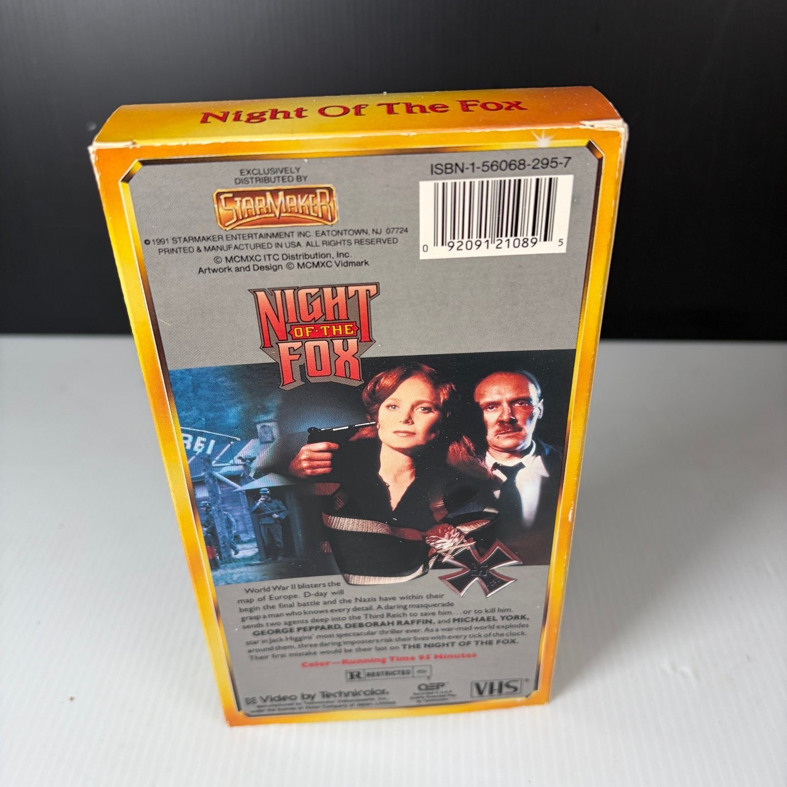 Night of the Fox VHS 1990 Action Drama Original Release StarMaker