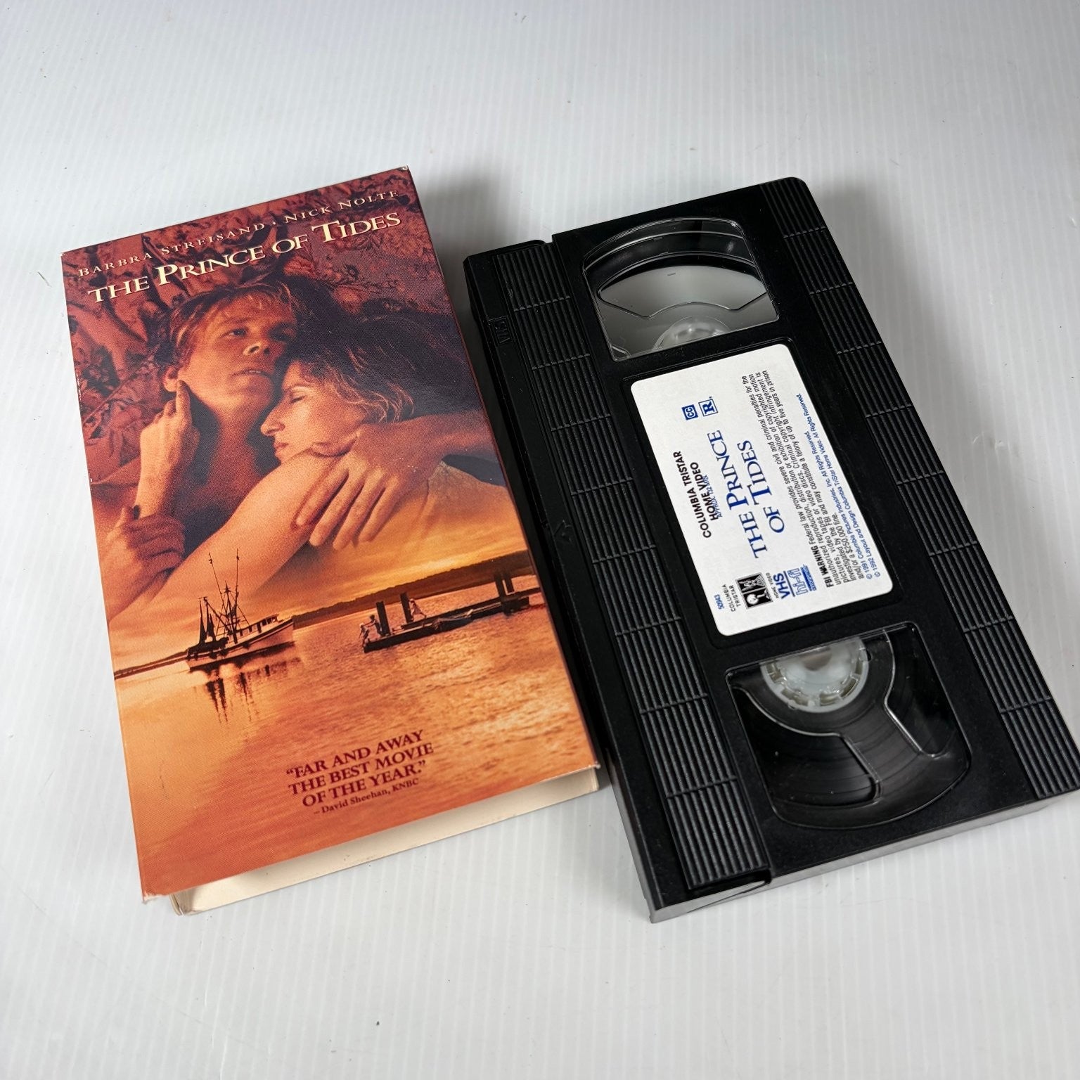 The Prince of Tides VHS 1991 Drama Original Release Columbia TriStar