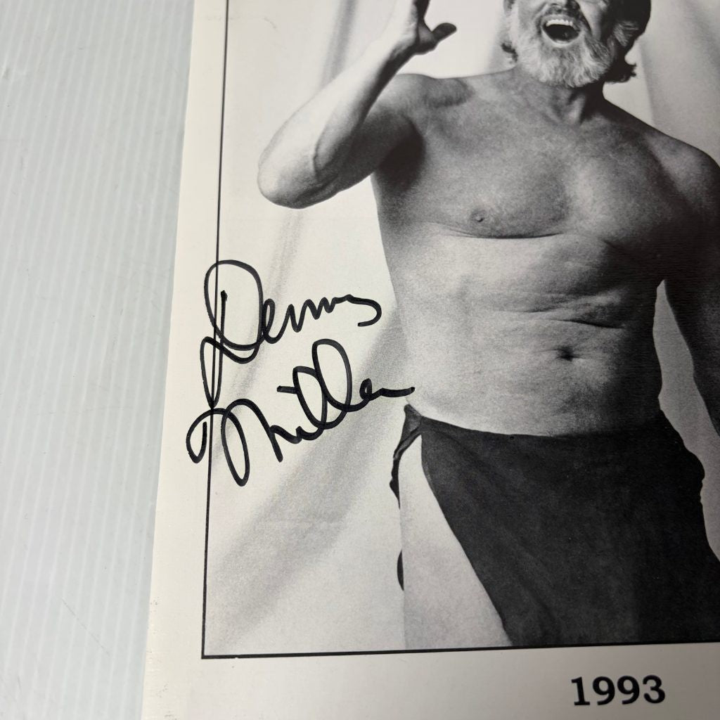 Denny Miller Signed 8x10 Photo Autograph 1993 Tarzan Actor Black & White