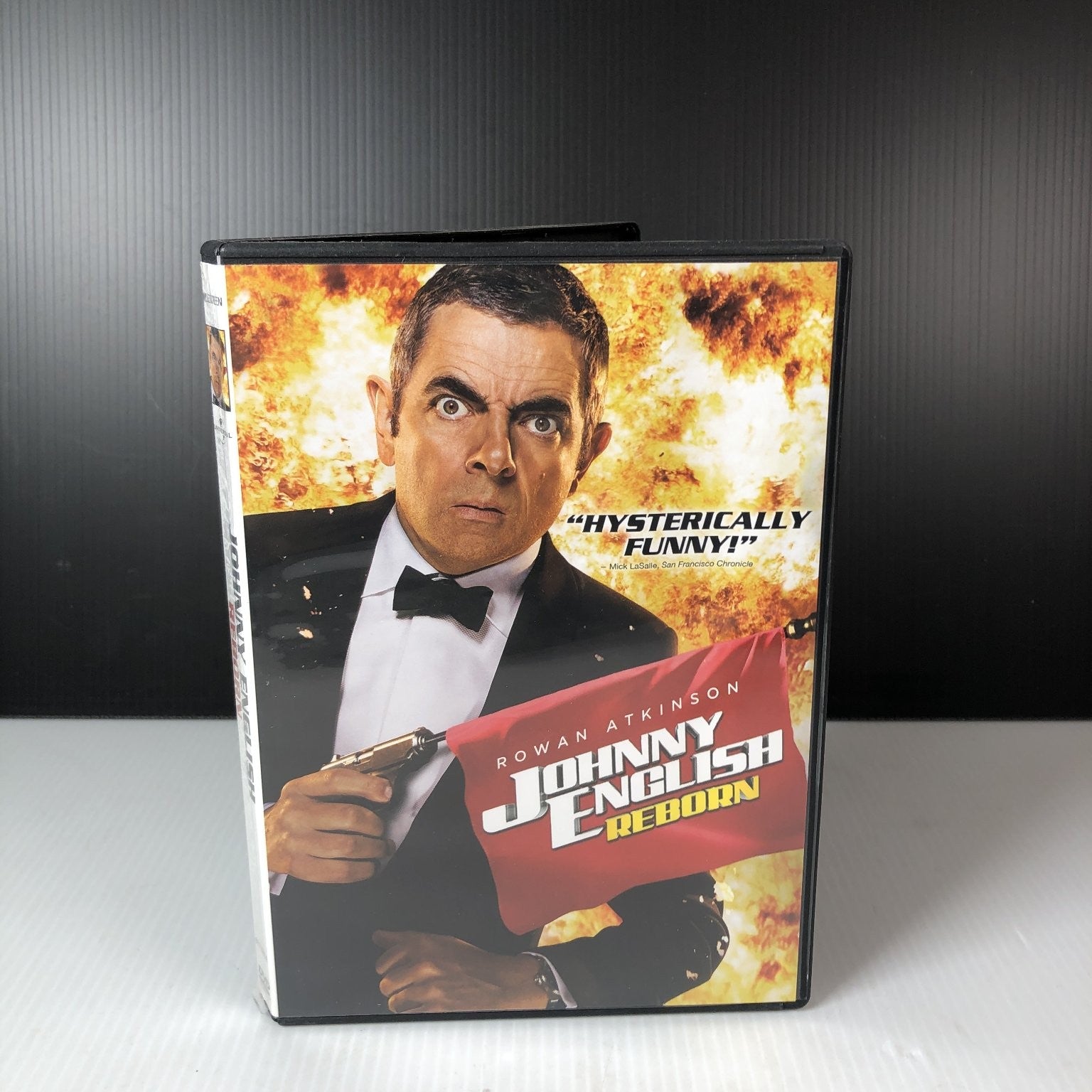 Johnny English Reborn DVD 2011 Rowan Atkinson Spy Comedy Oliver Parker