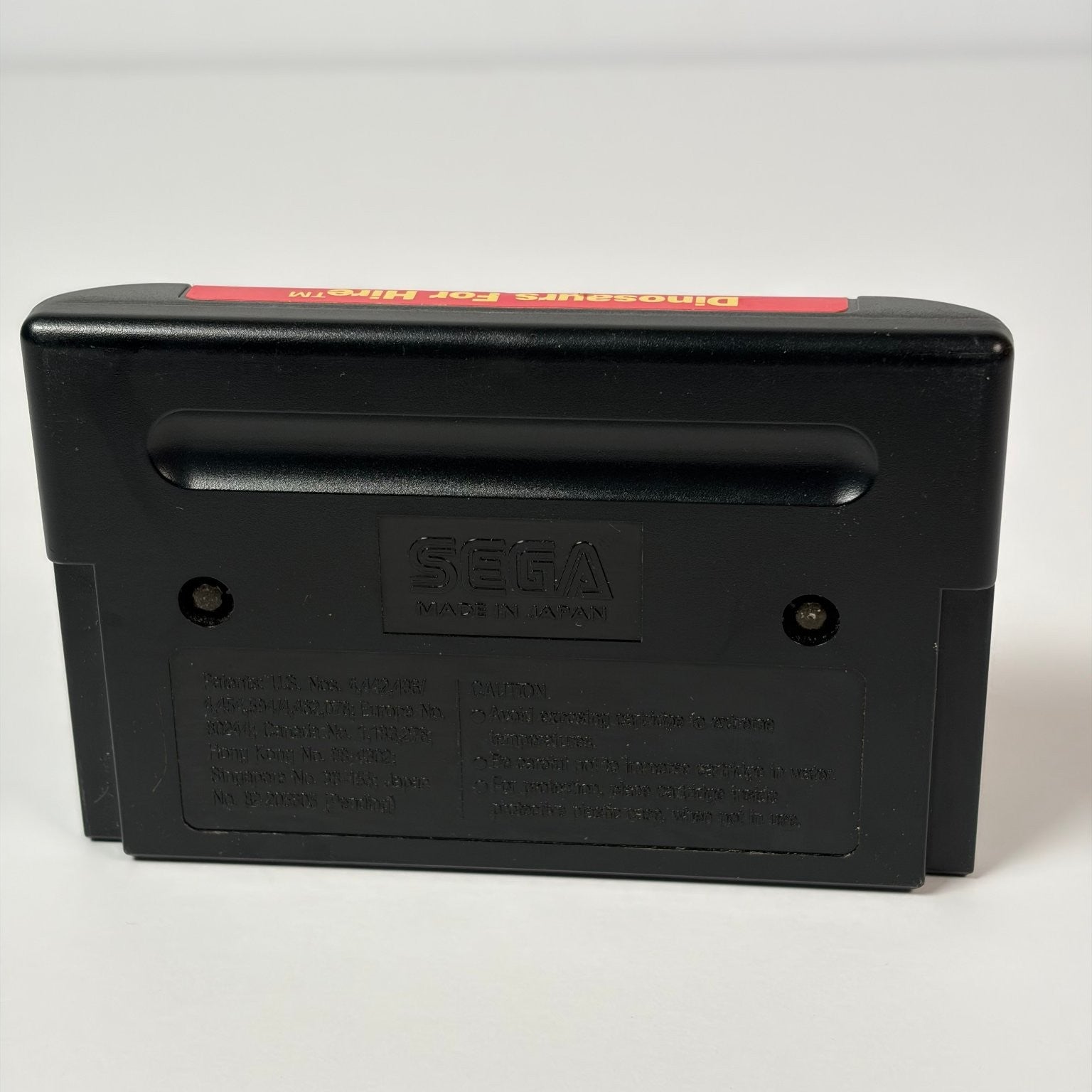 Dinosaurs For Hire Sega Genesis Video Game Classic Authentic Cartridge